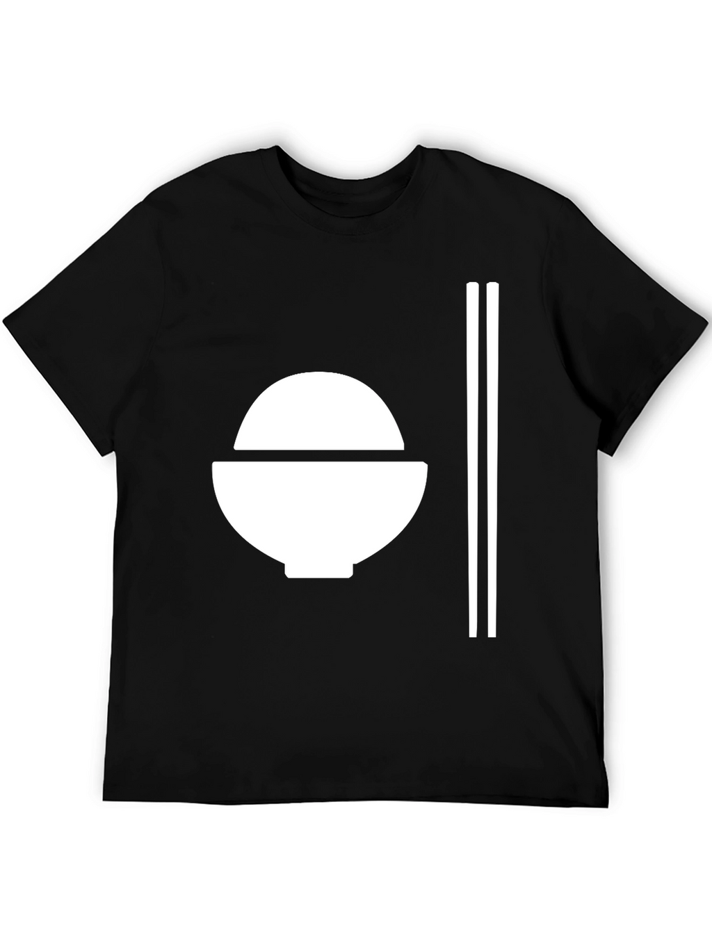 Rice Bowl T-Shirt - Stylish Asian Food Graphic Tee