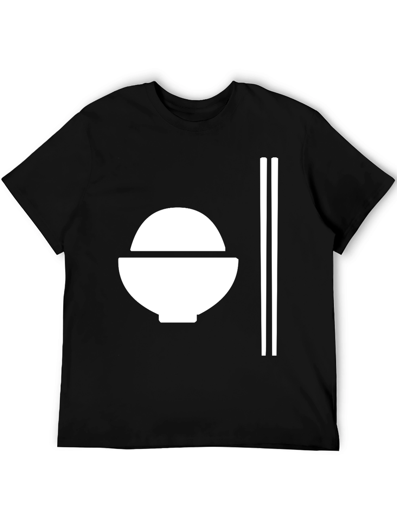 Rice Bowl T-Shirt - Stylish Asian Food Graphic Tee