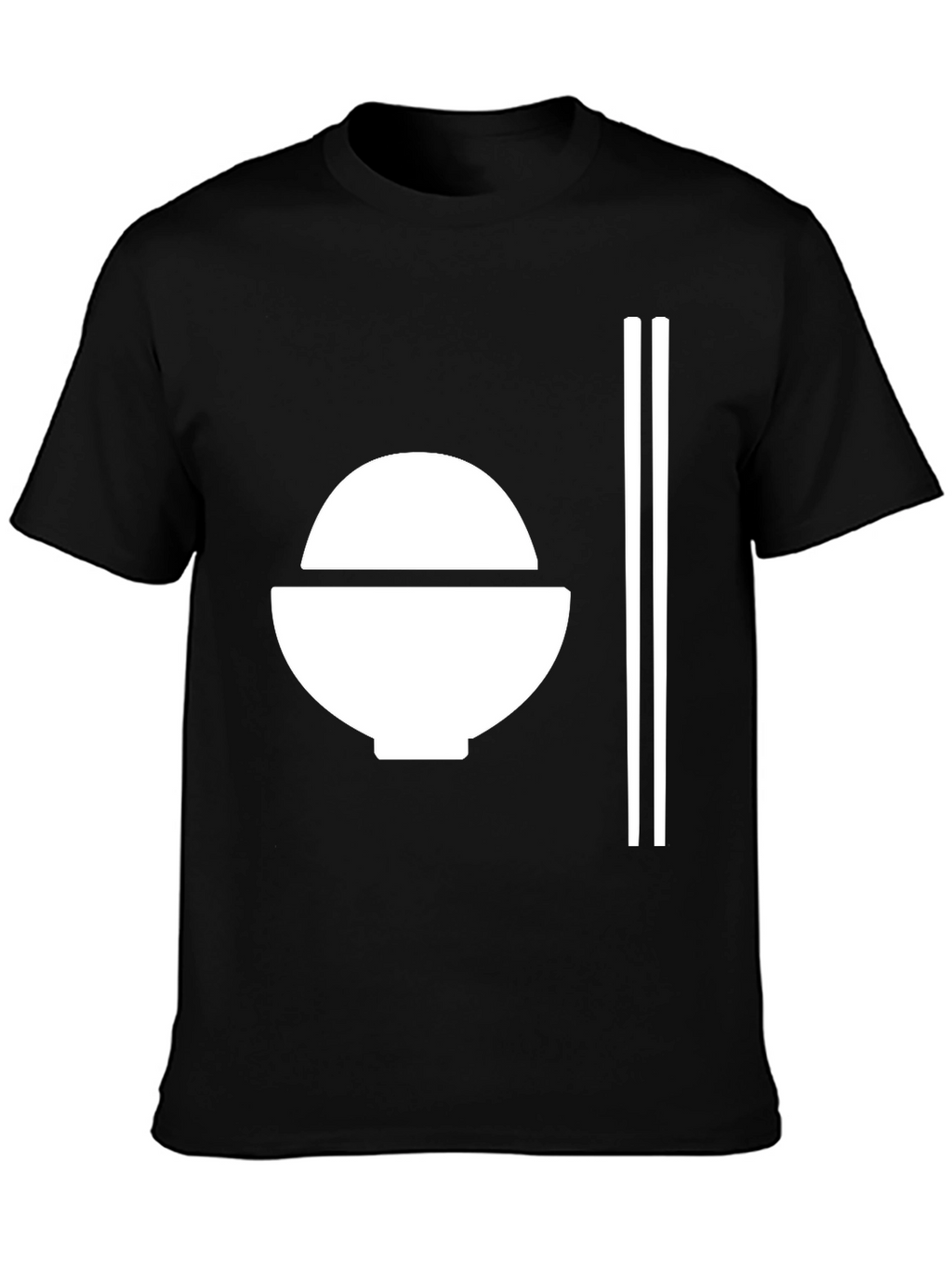 Rice Bowl T-Shirt - Stylish Asian Food Graphic Tee
