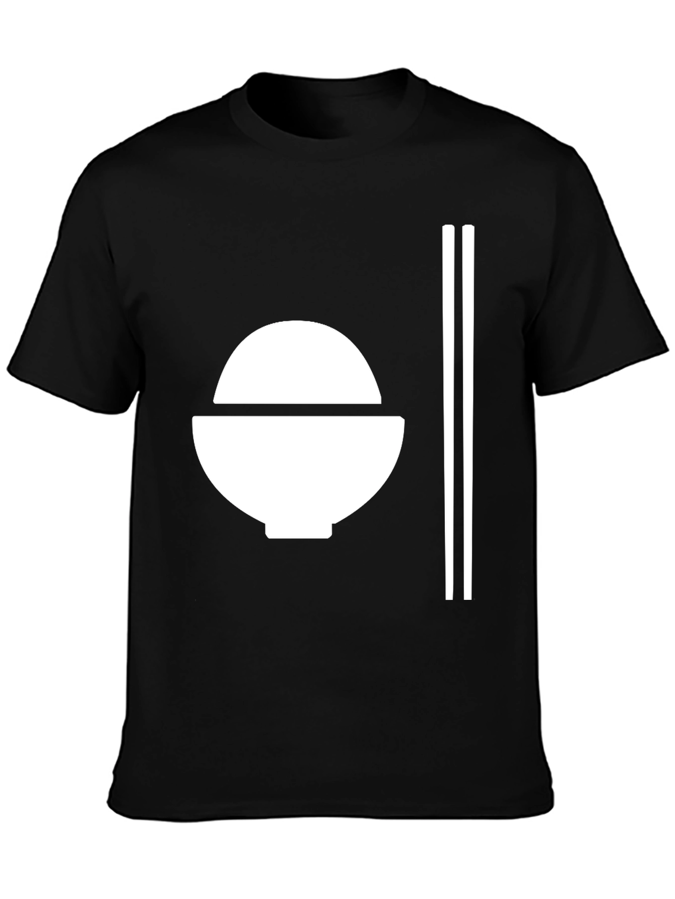 Rice Bowl T-Shirt - Stylish Asian Food Graphic Tee