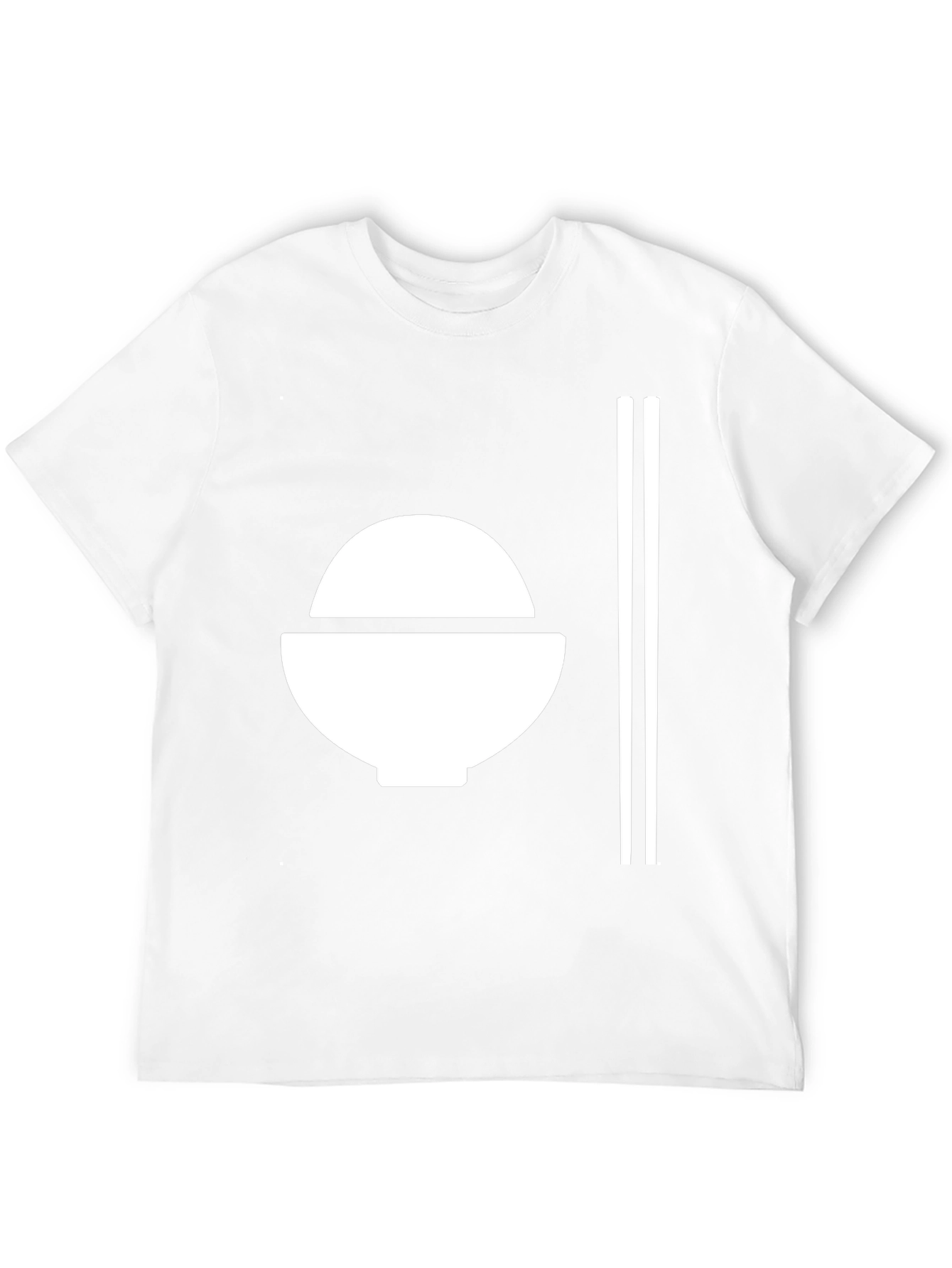 Rice Bowl T-Shirt - Stylish Asian Food Graphic Tee