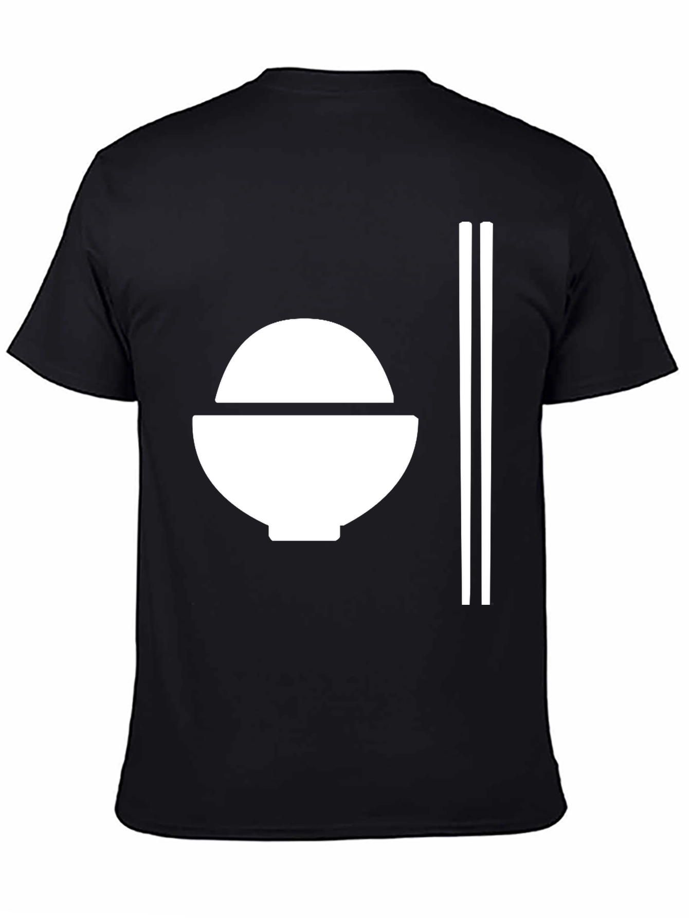 Rice Bowl T-Shirt - Stylish Asian Food Graphic Tee
