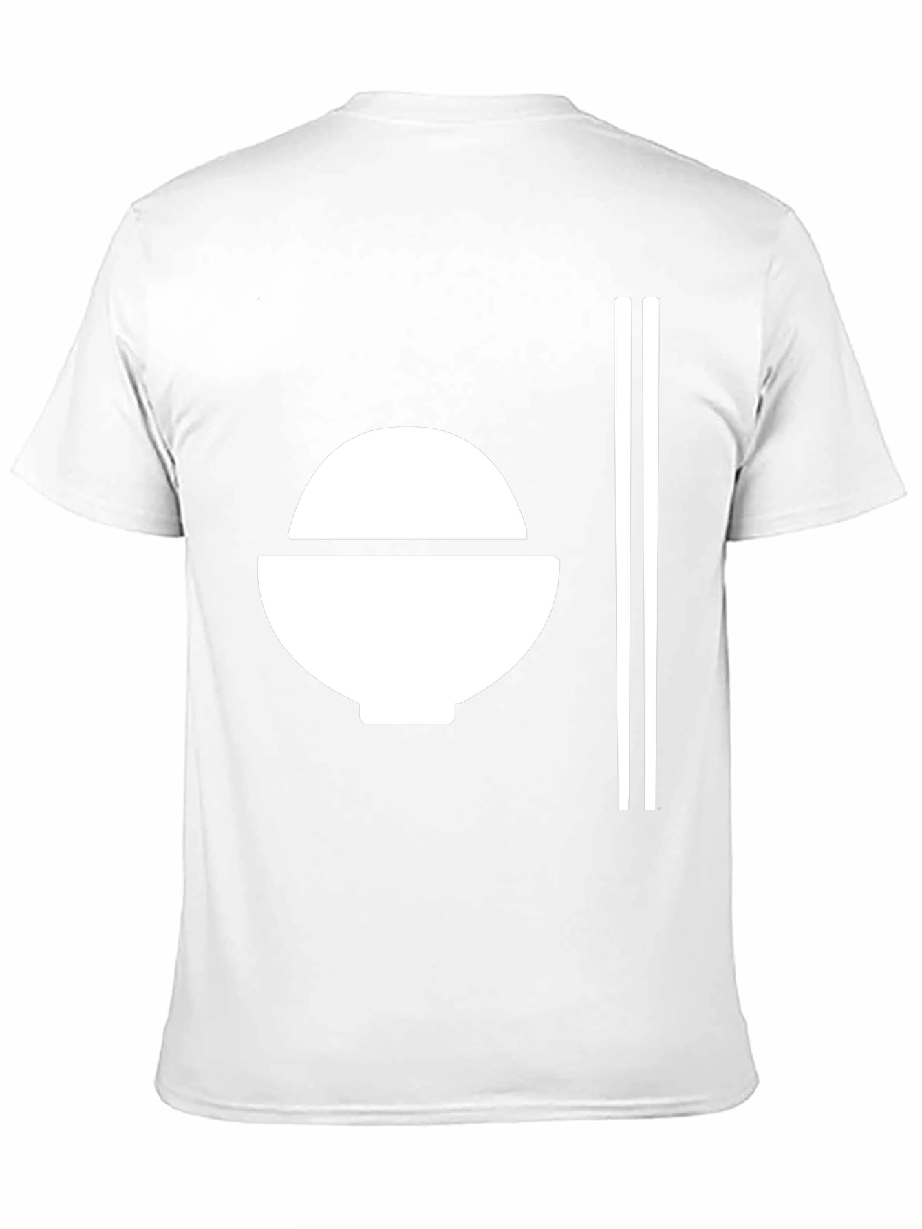 Rice Bowl T-Shirt - Stylish Asian Food Graphic Tee