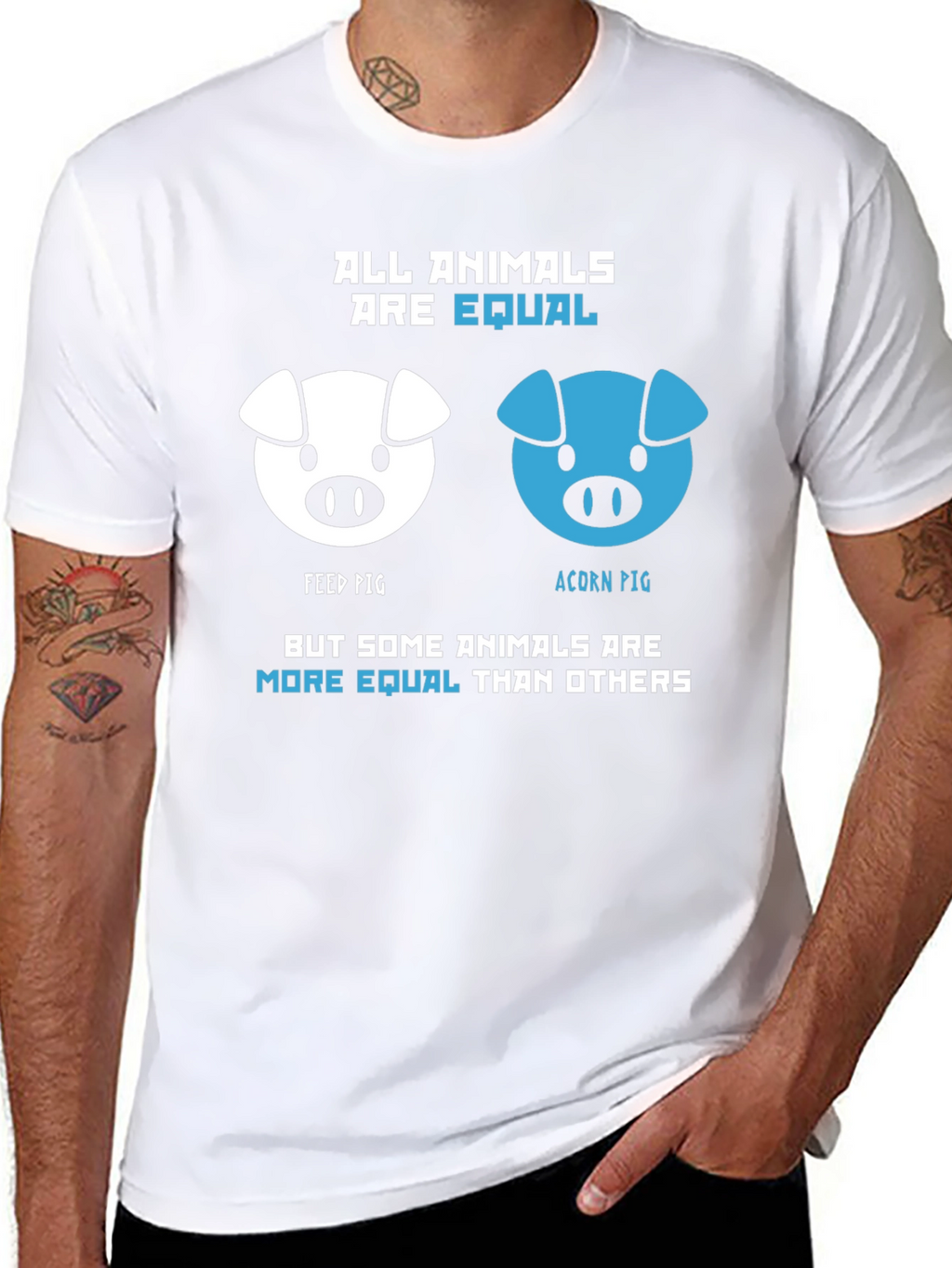 Equal Animals Graphic T-Shirt