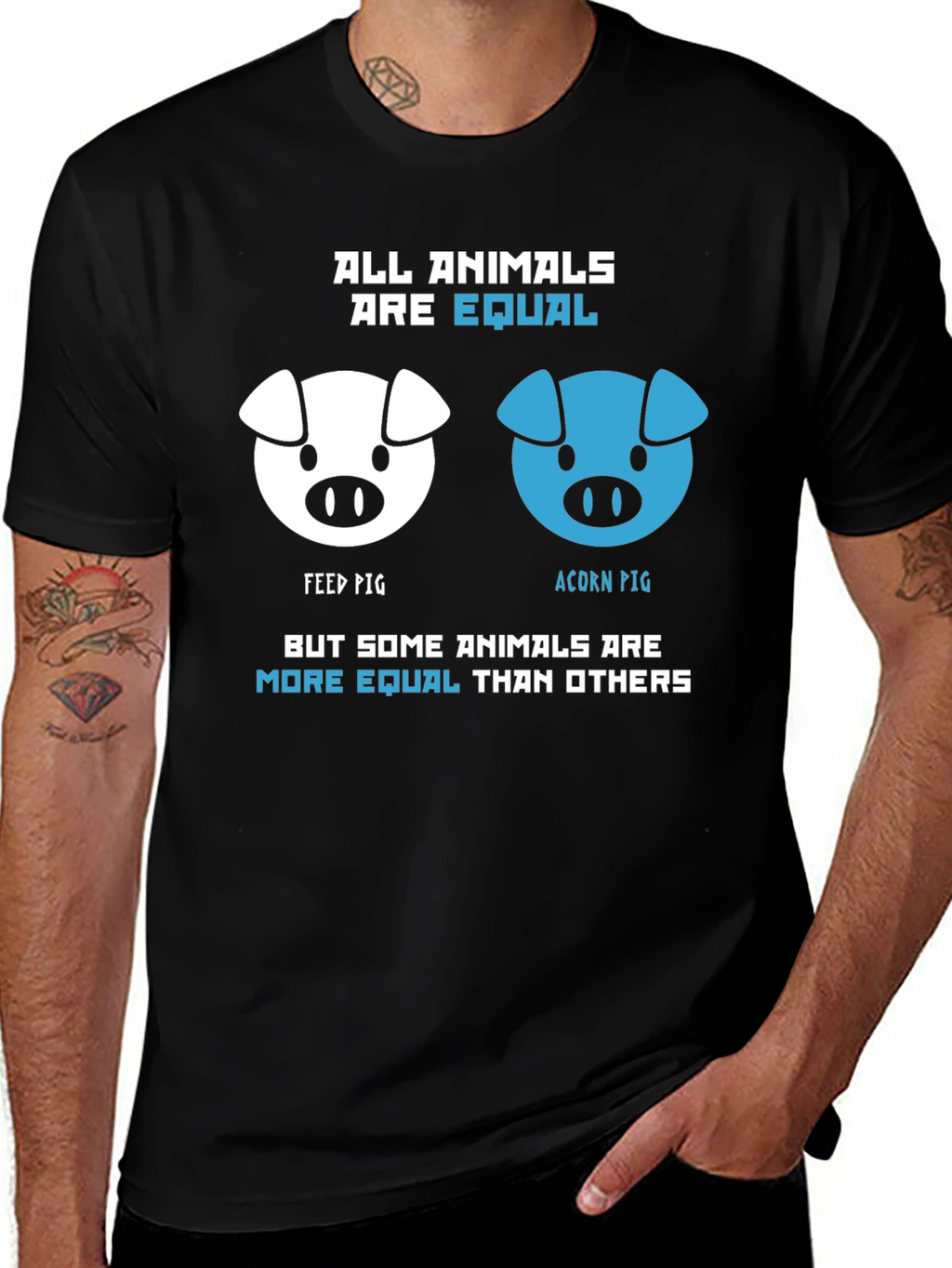 Equal Animals Graphic T-Shirt