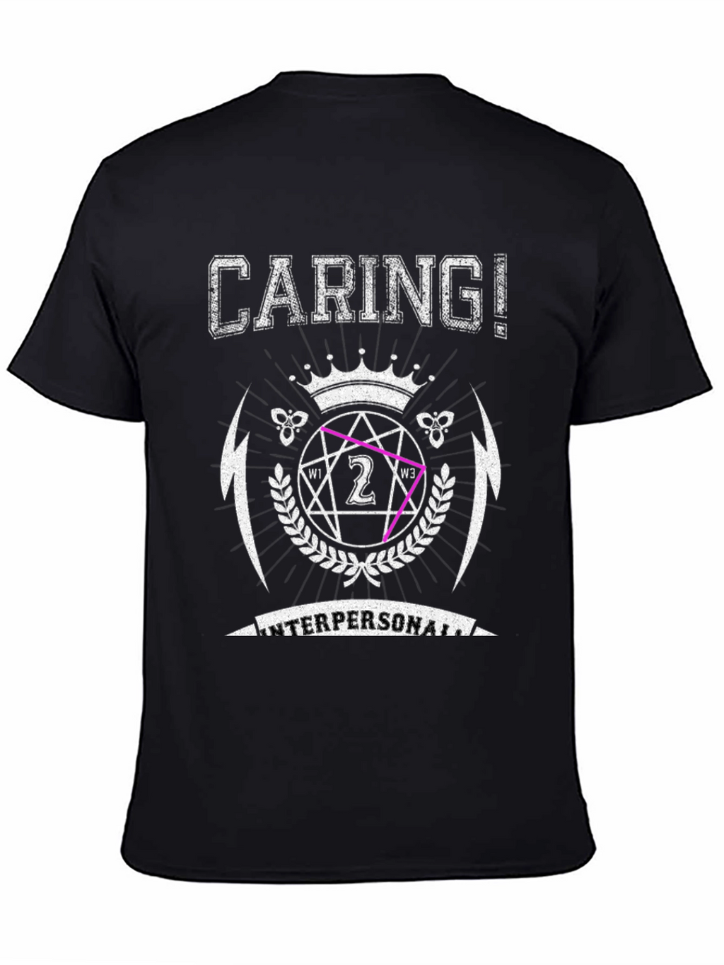 Caring! Interpersonal Graphic Print T-Shirt