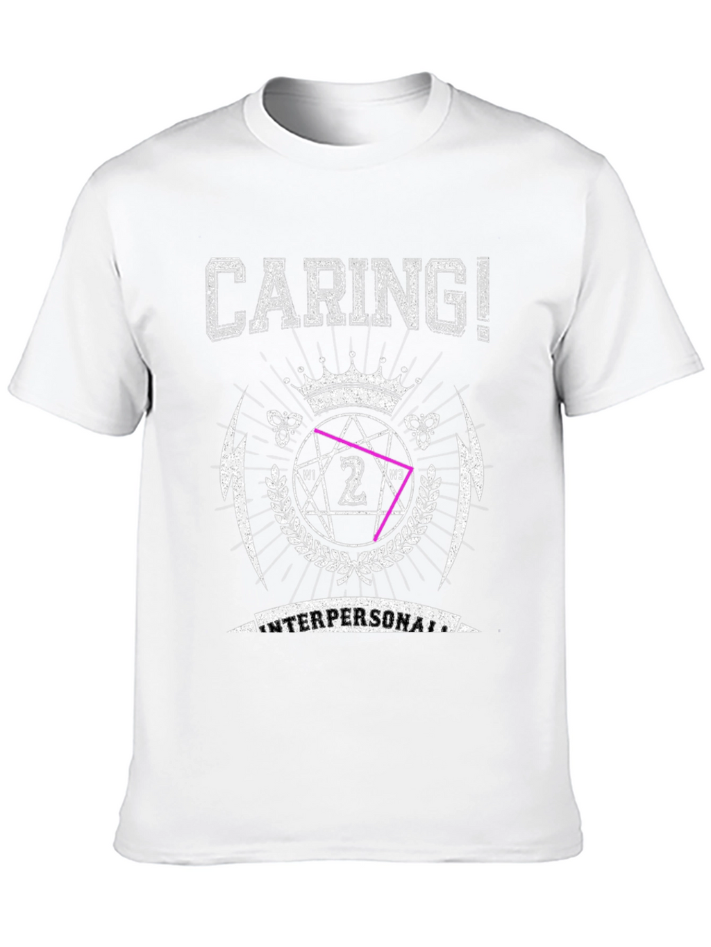 Caring! Interpersonal Graphic Print T-Shirt