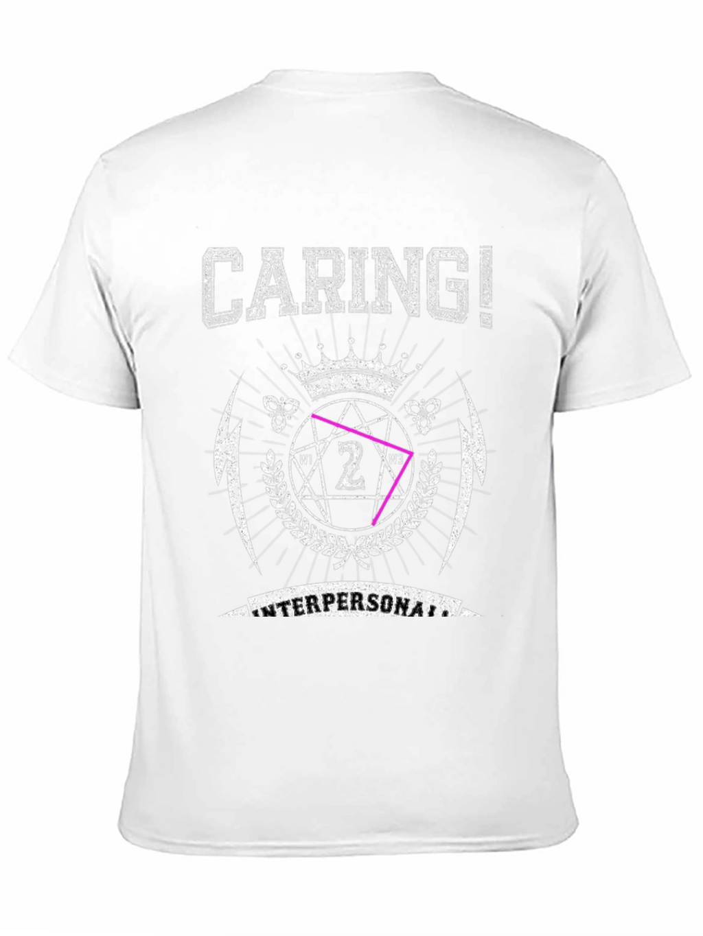Caring! Interpersonal Graphic Print T-Shirt
