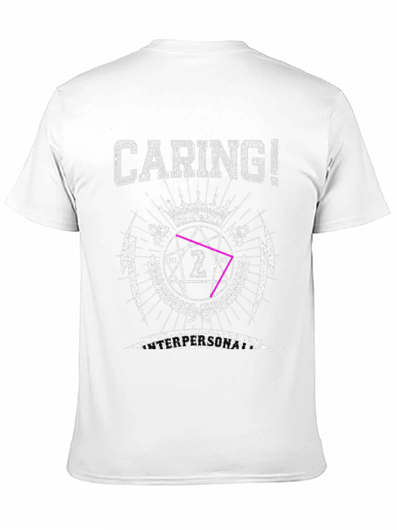 Caring! Interpersonal Graphic Print T-Shirt