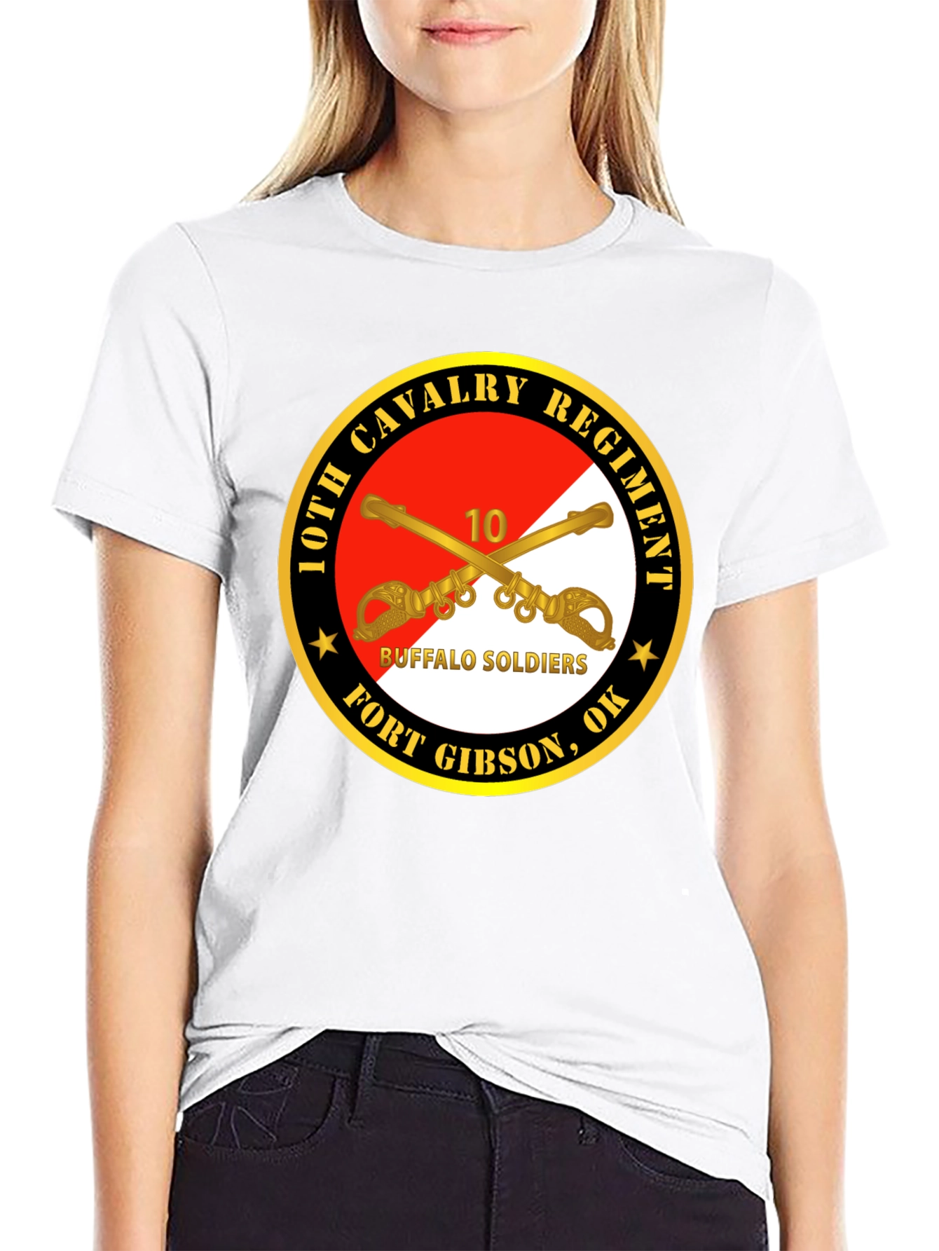 10th Cavalry Regiment Buffalo Soldiers T-Shirt