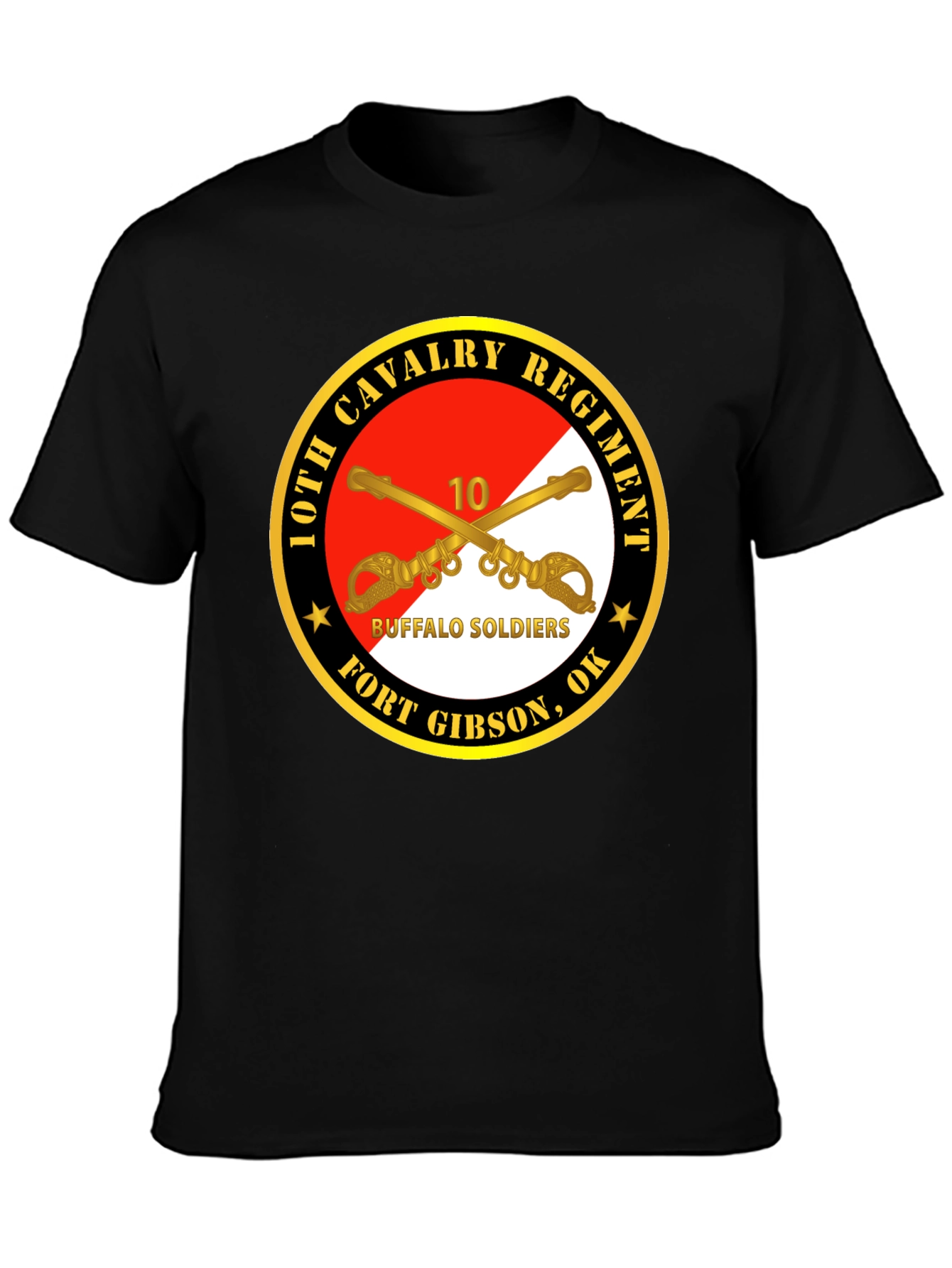 10th Cavalry Regiment Buffalo Soldiers T-Shirt