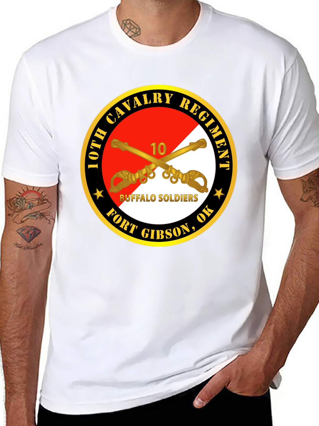 10th Cavalry Regiment Buffalo Soldiers T-Shirt