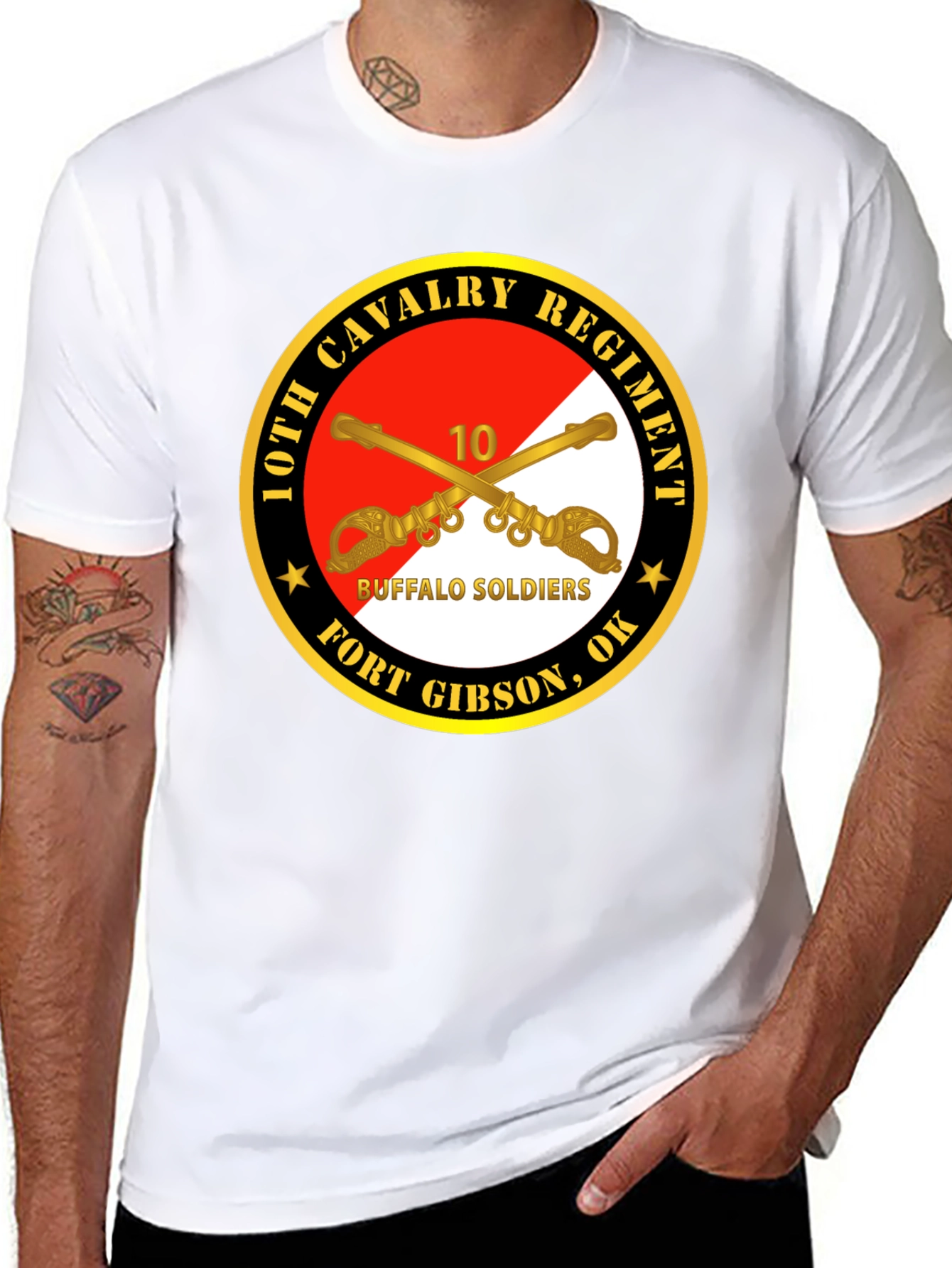 10th Cavalry Regiment Buffalo Soldiers T-Shirt