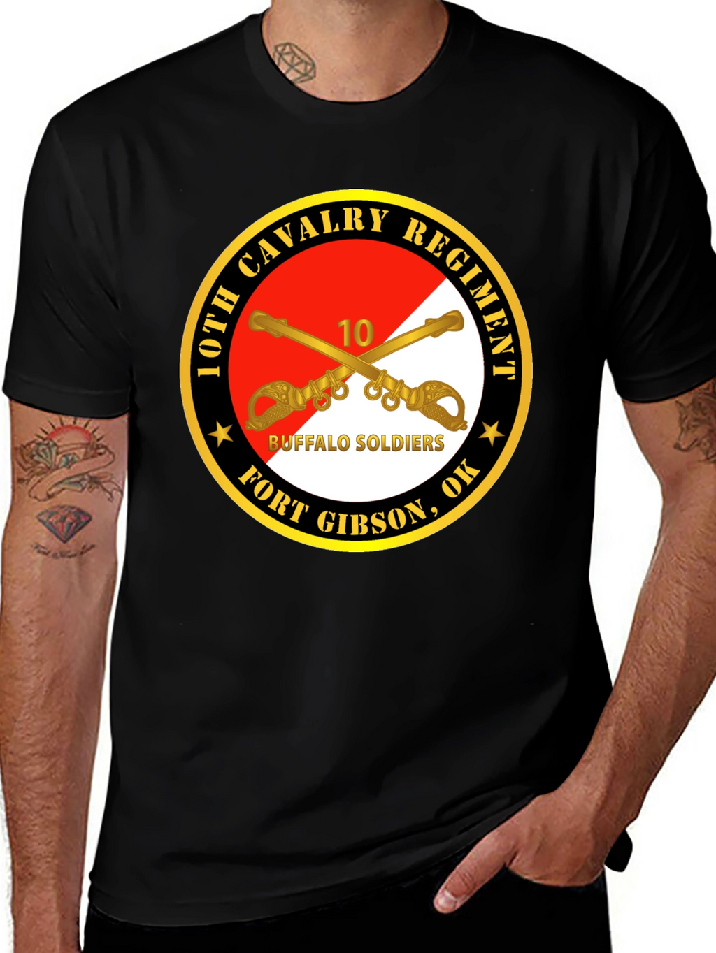 10th Cavalry Regiment Buffalo Soldiers T-Shirt