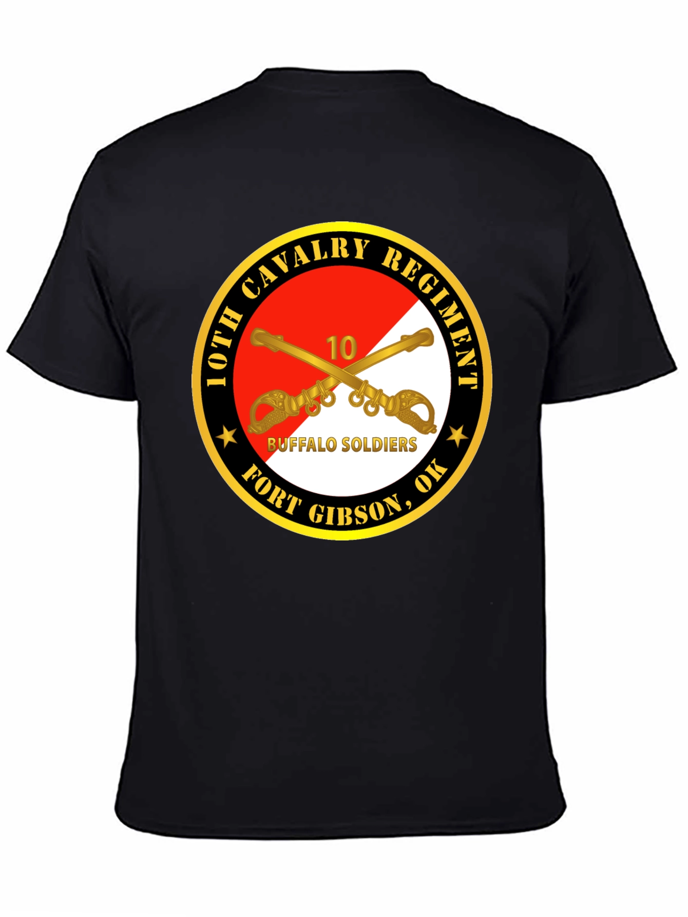 10th Cavalry Regiment Buffalo Soldiers T-Shirt