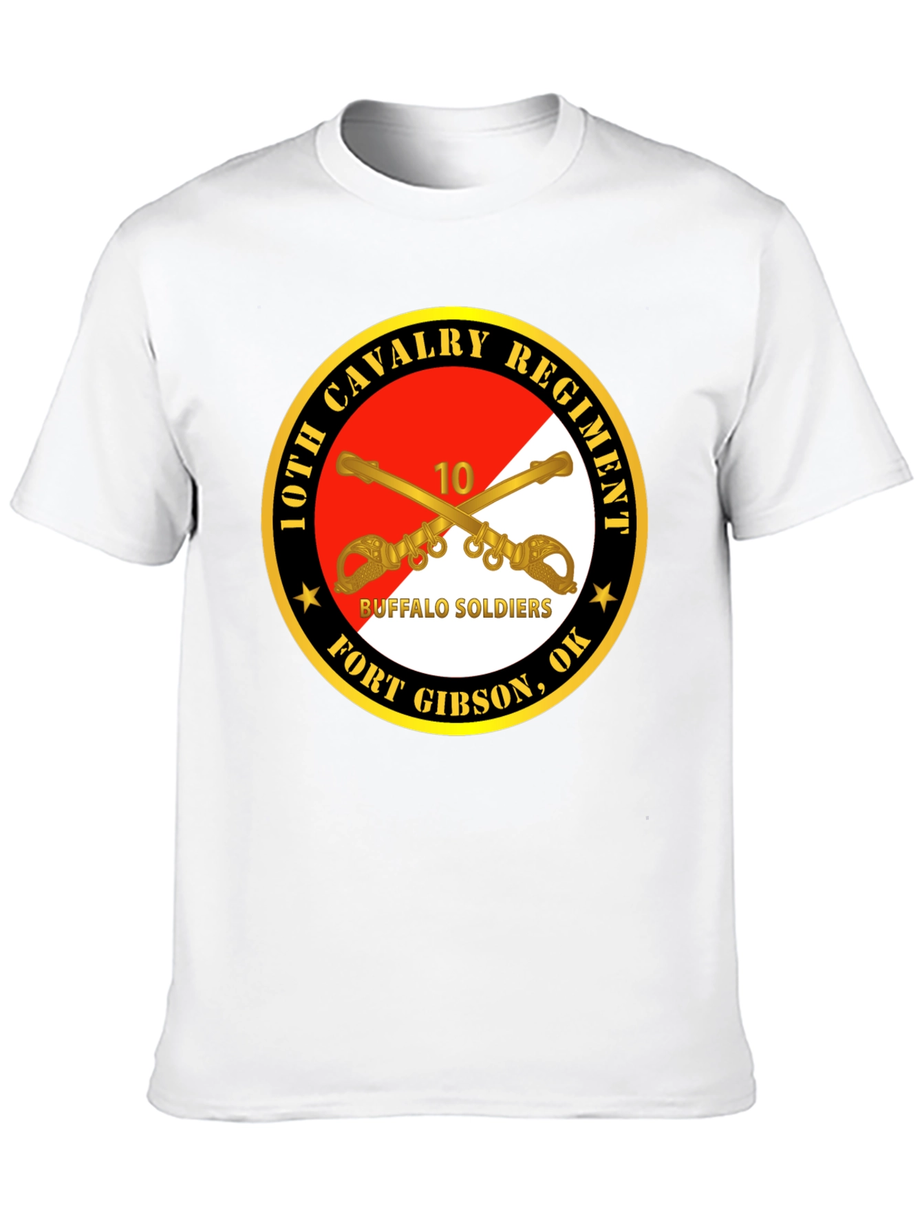10th Cavalry Regiment Buffalo Soldiers T-Shirt
