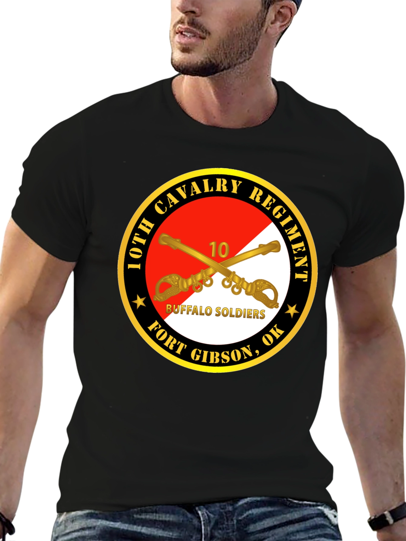10th Cavalry Regiment Buffalo Soldiers T-Shirt
