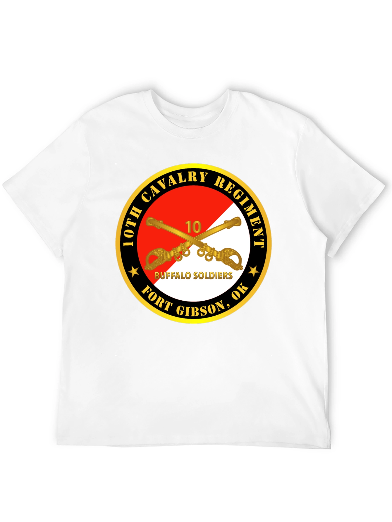 10th Cavalry Regiment Buffalo Soldiers T-Shirt