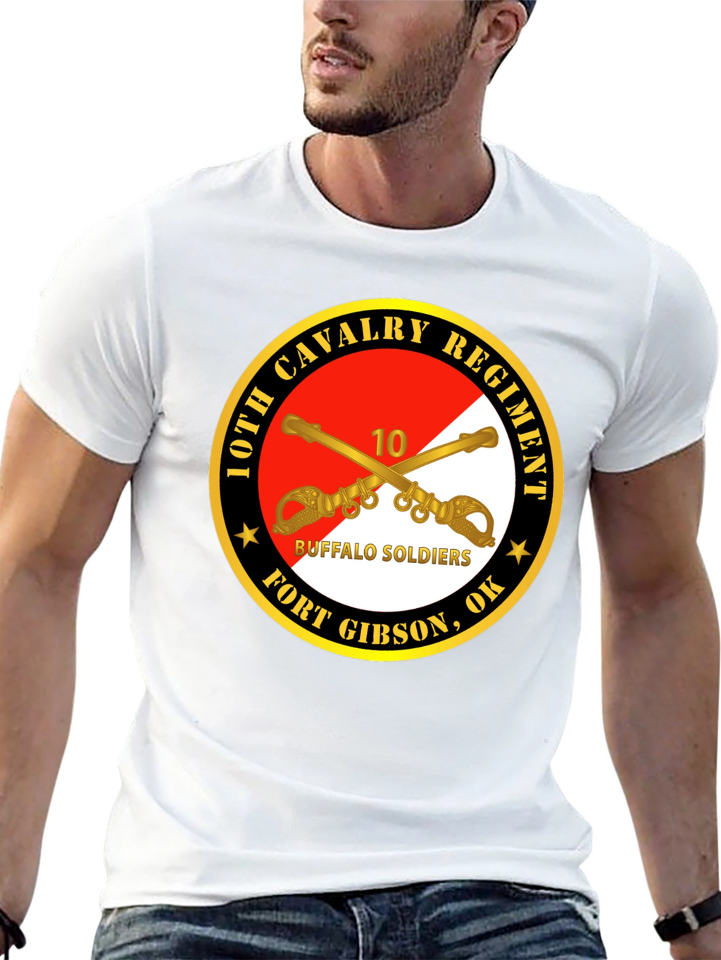 10th Cavalry Regiment Buffalo Soldiers T-Shirt