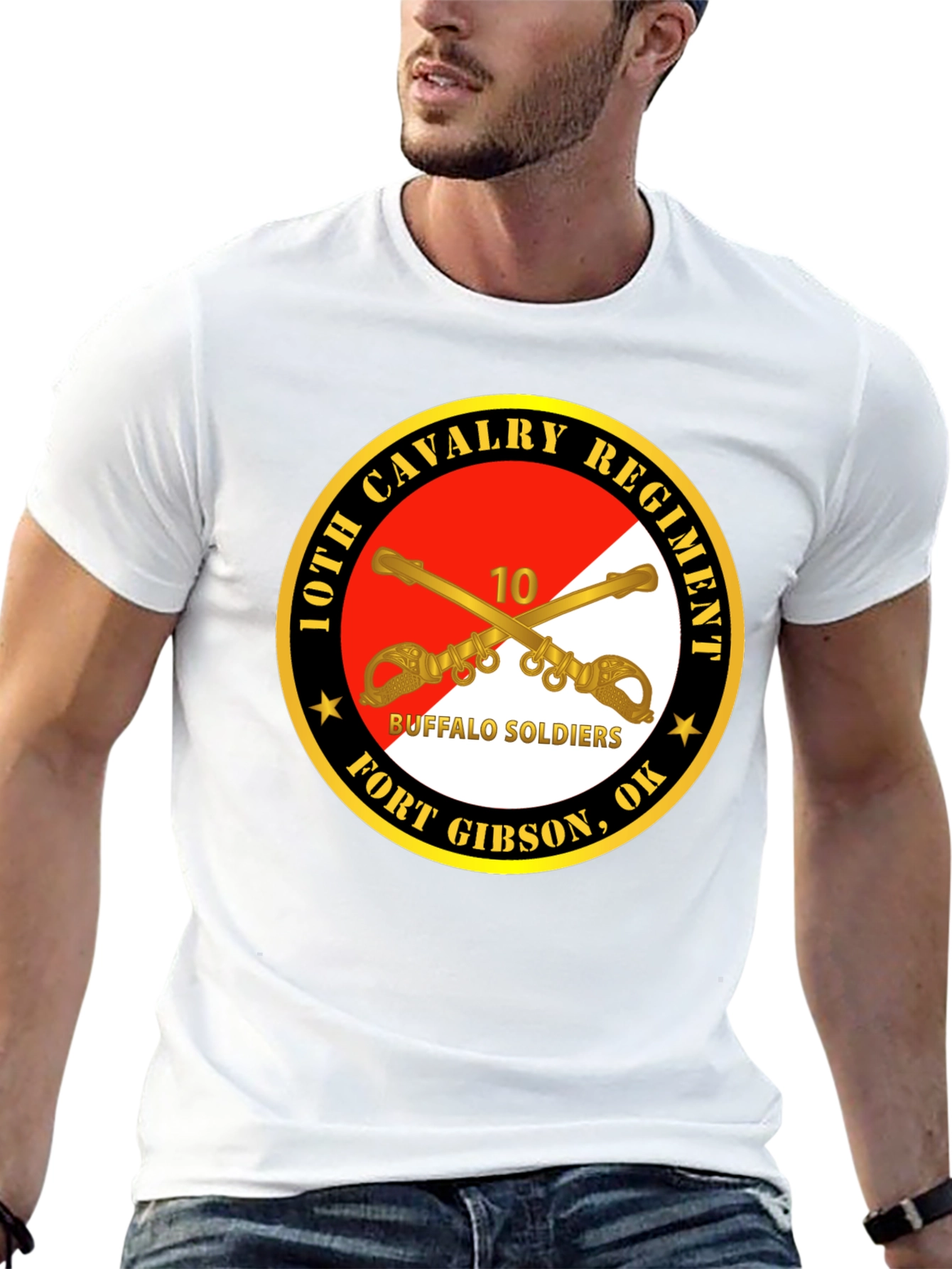 10th Cavalry Regiment Buffalo Soldiers T-Shirt
