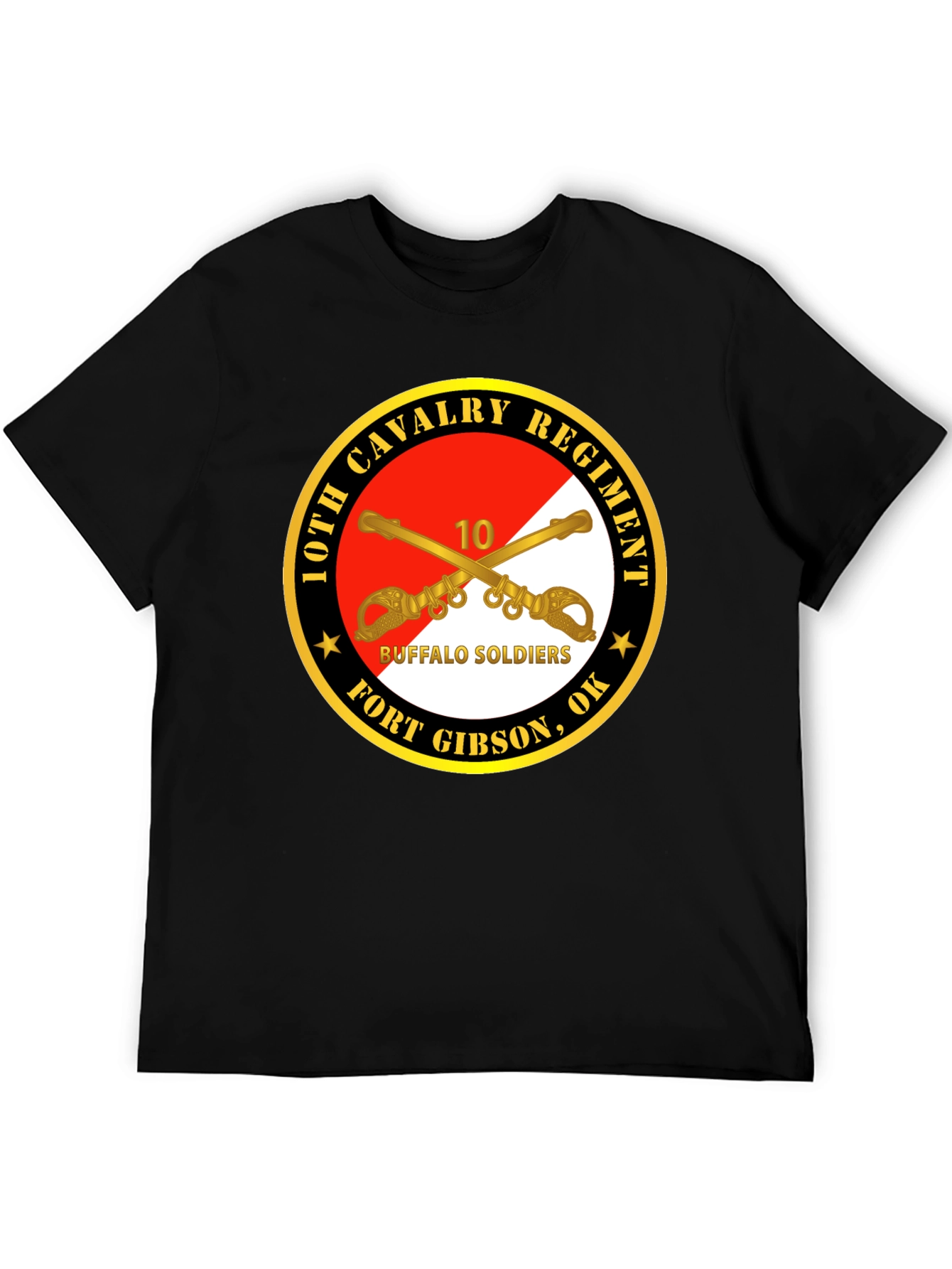 10th Cavalry Regiment Buffalo Soldiers T-Shirt