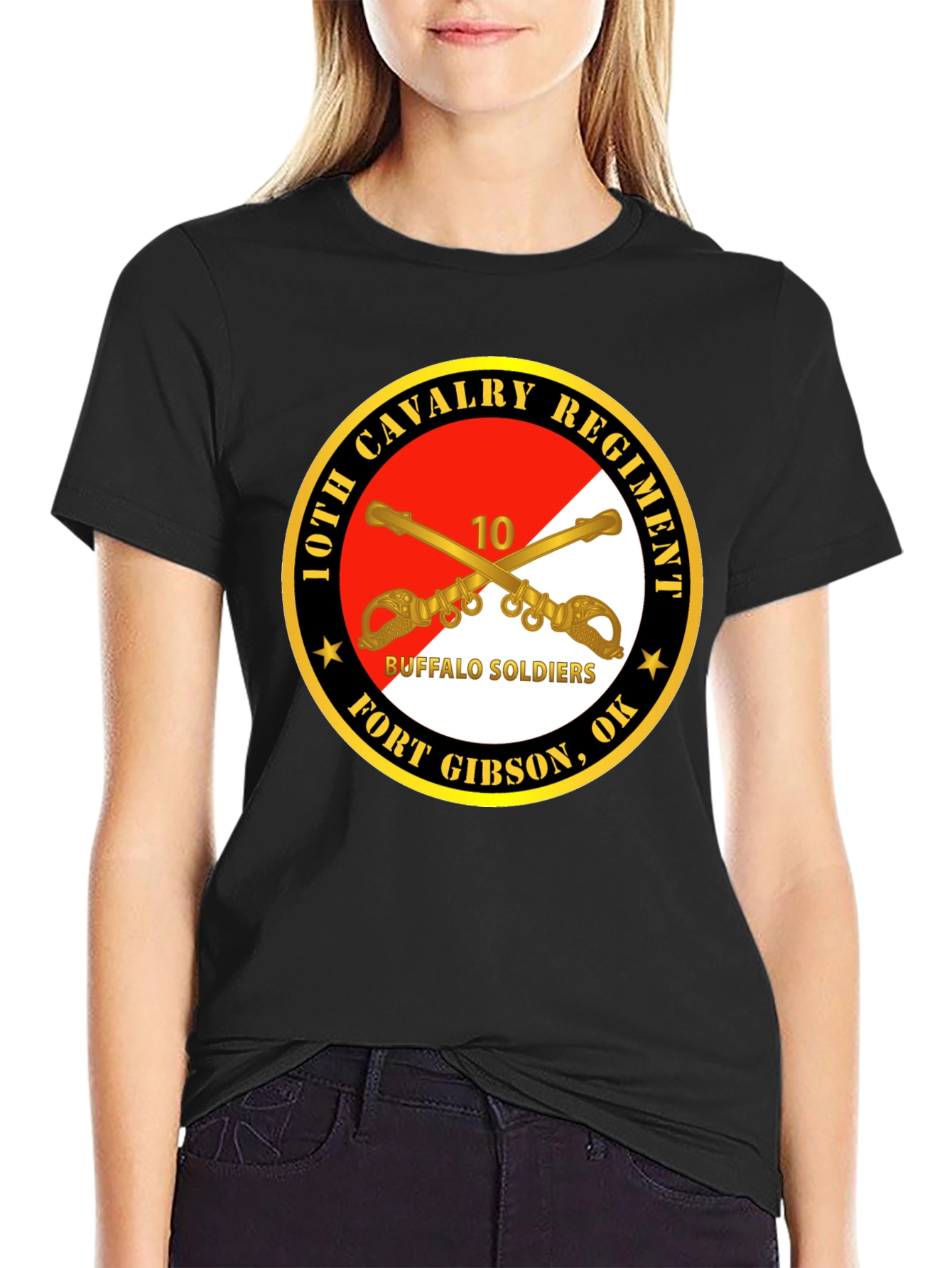 10th Cavalry Regiment Buffalo Soldiers T-Shirt