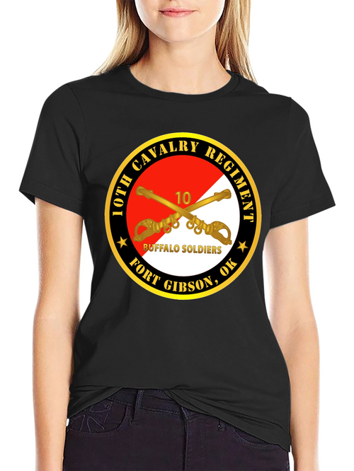 10th Cavalry Regiment Buffalo Soldiers T-Shirt