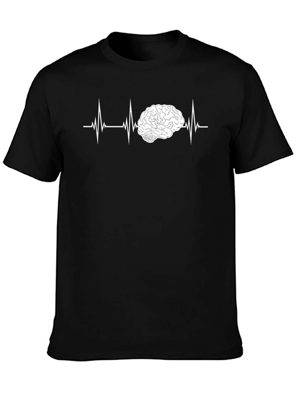 Brain Heartbeat T-Shirt - Think Smart!