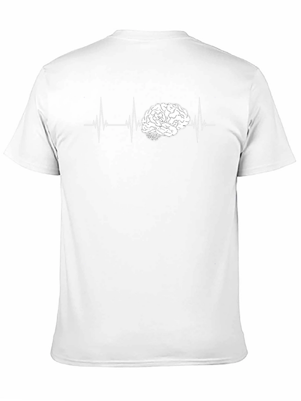 Brain Heartbeat T-Shirt - Think Smart!