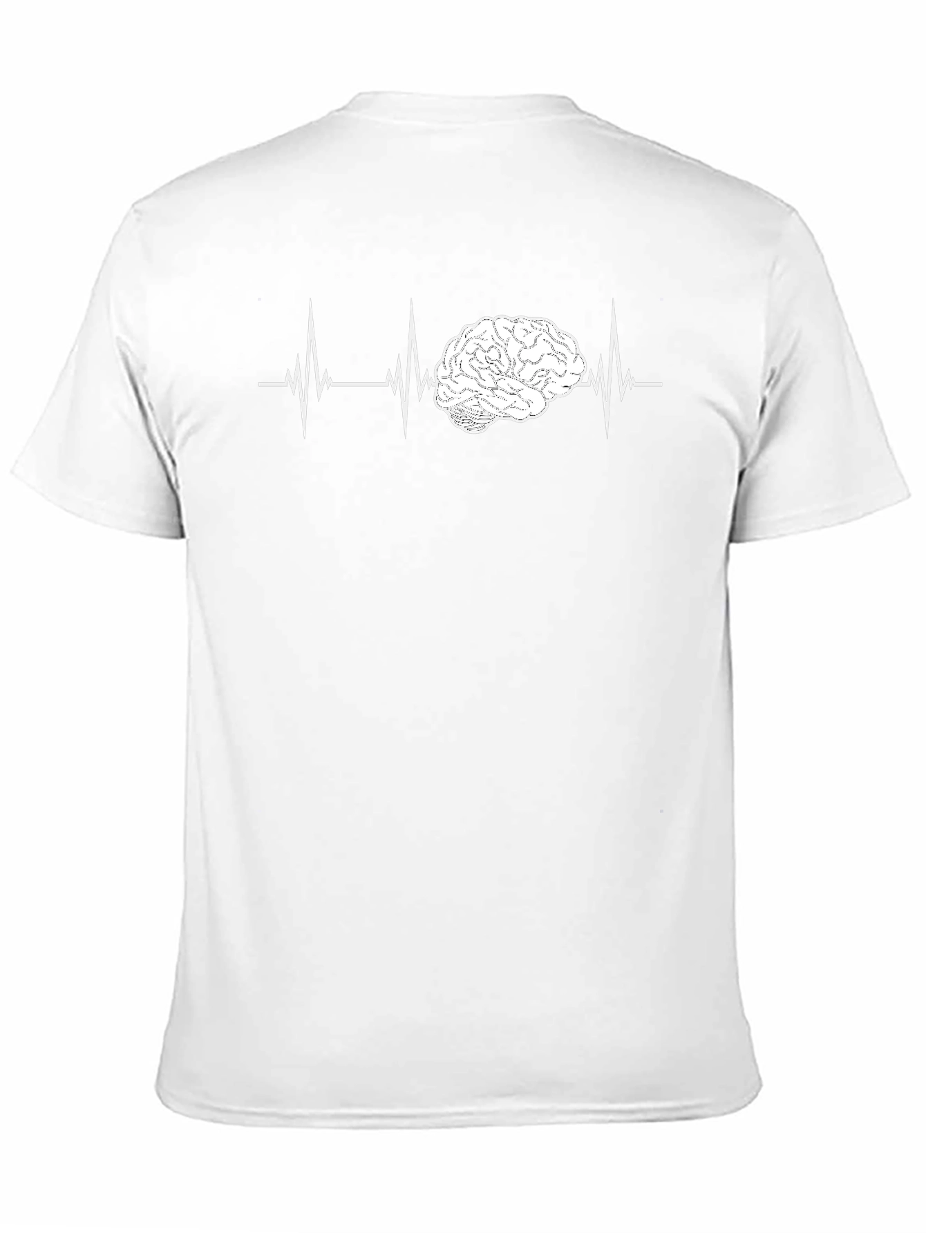Brain Heartbeat T-Shirt - Think Smart!
