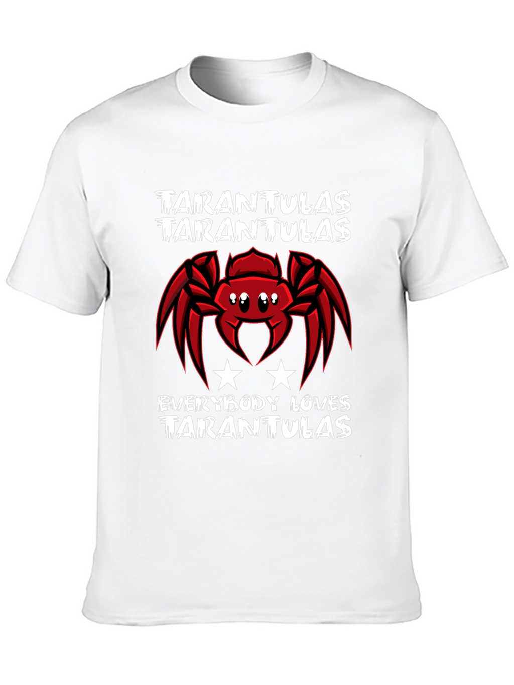 Tarantula Lover Black T-Shirt Graphic Tee