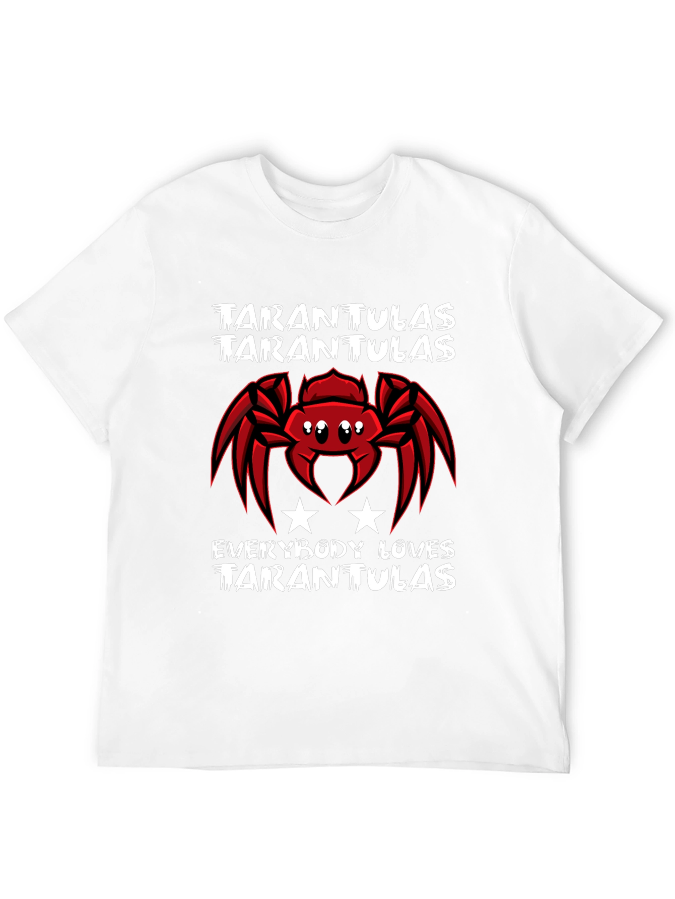 Tarantula Lover Black T-Shirt Graphic Tee