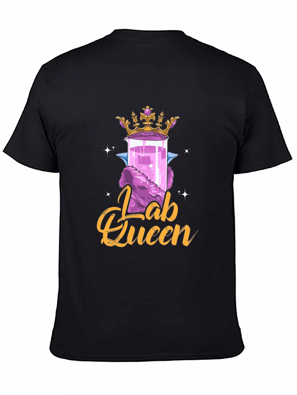 Lab Queen Graphic T-Shirt - Science Humor Tee