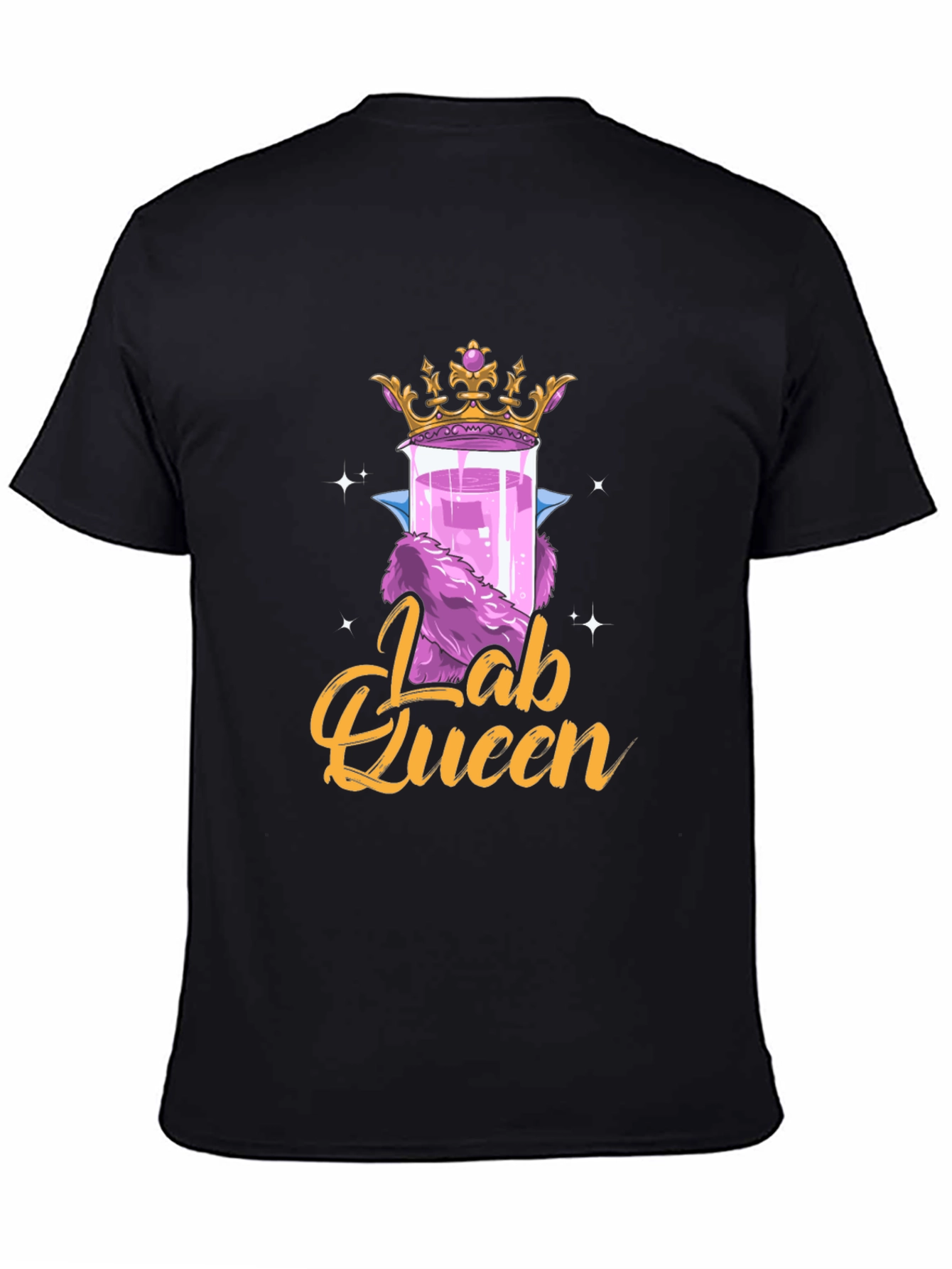 Lab Queen Graphic T-Shirt - Science Humor Tee