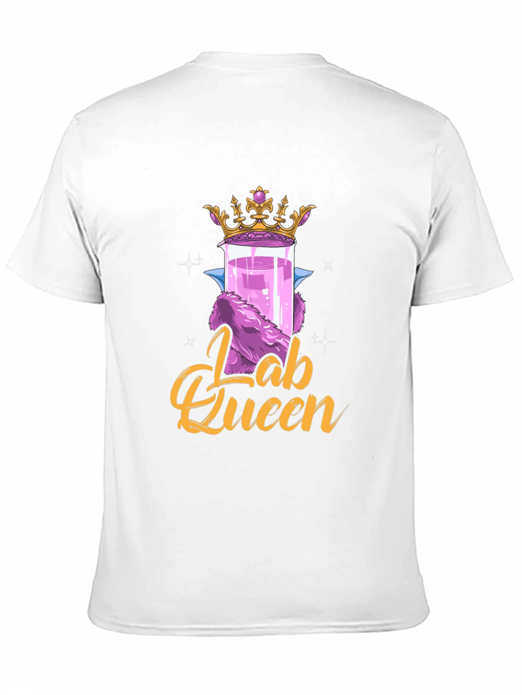 Lab Queen Graphic T-Shirt - Science Humor Tee