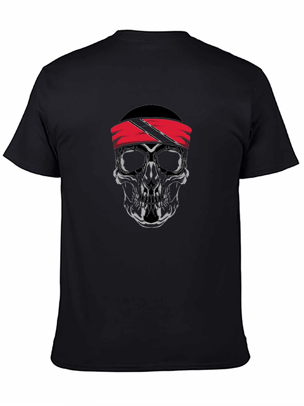 Skull Bandana Graphic T-Shirt