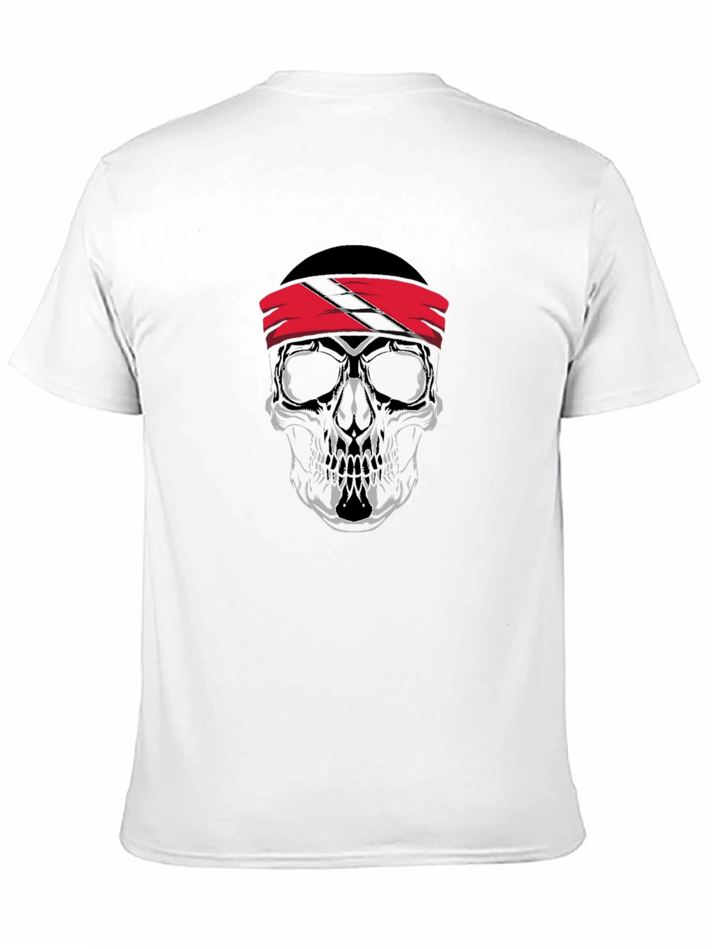 Skull Bandana Graphic T-Shirt