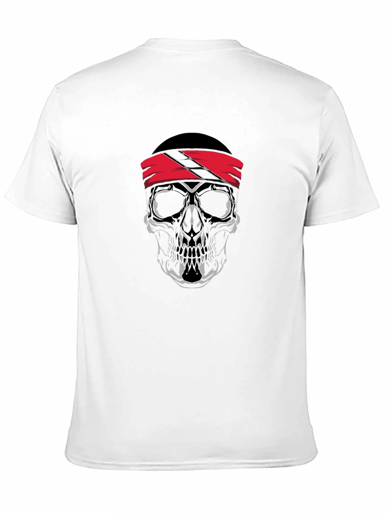 Skull Bandana Graphic T-Shirt