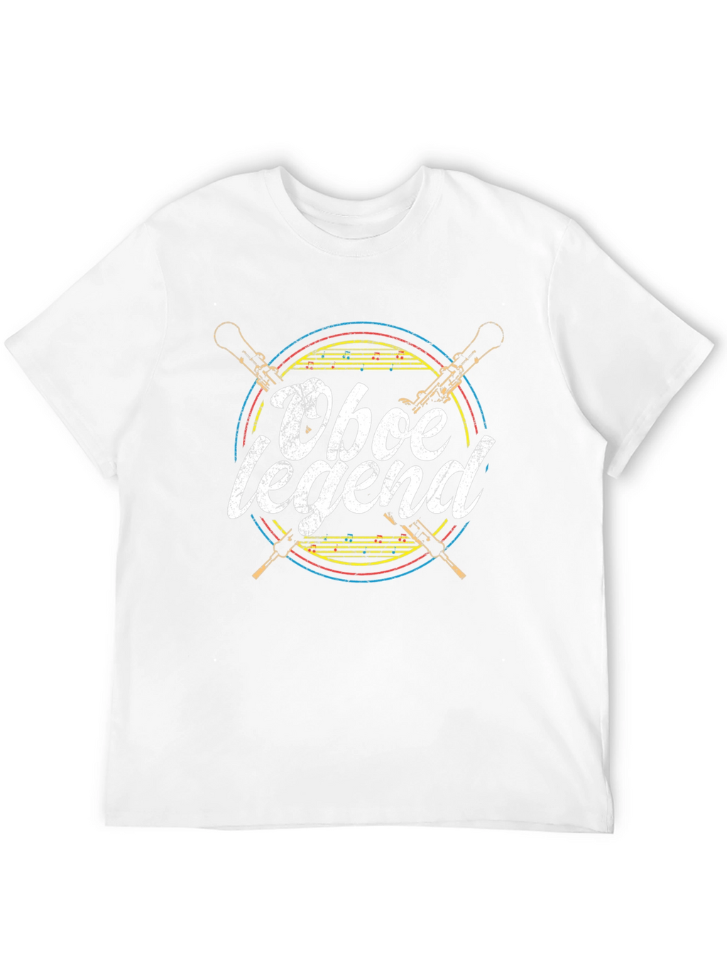 Oboe Legend Graphic Tee - Musicians T-Shirt
