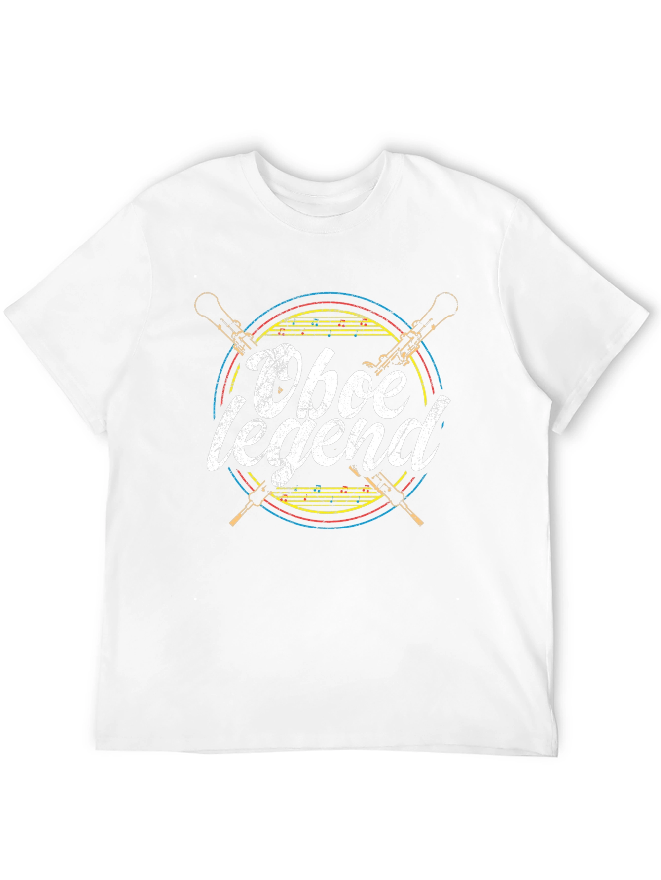Oboe Legend Graphic Tee - Musicians T-Shirt