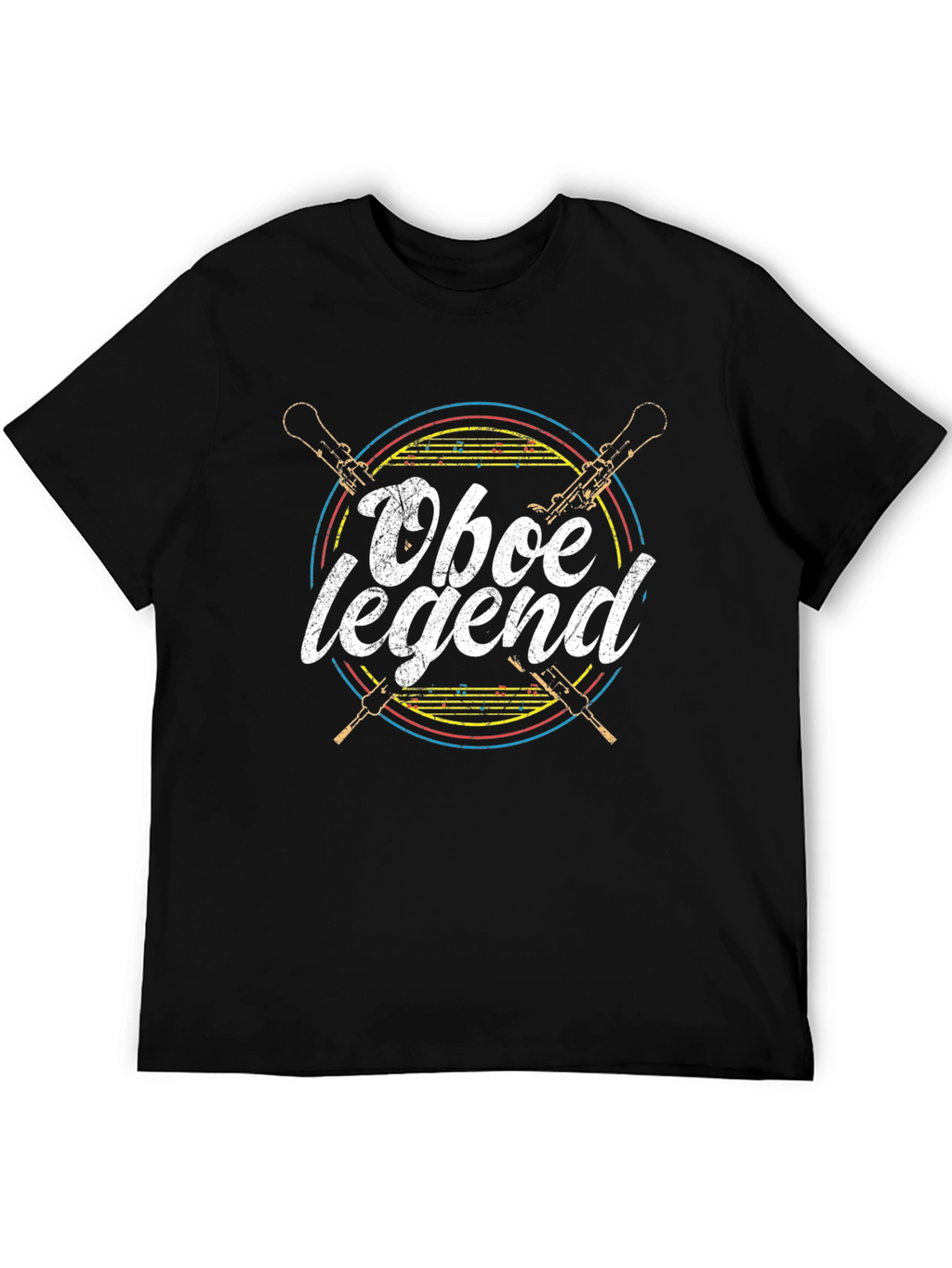 Oboe Legend Graphic Tee - Musicians T-Shirt