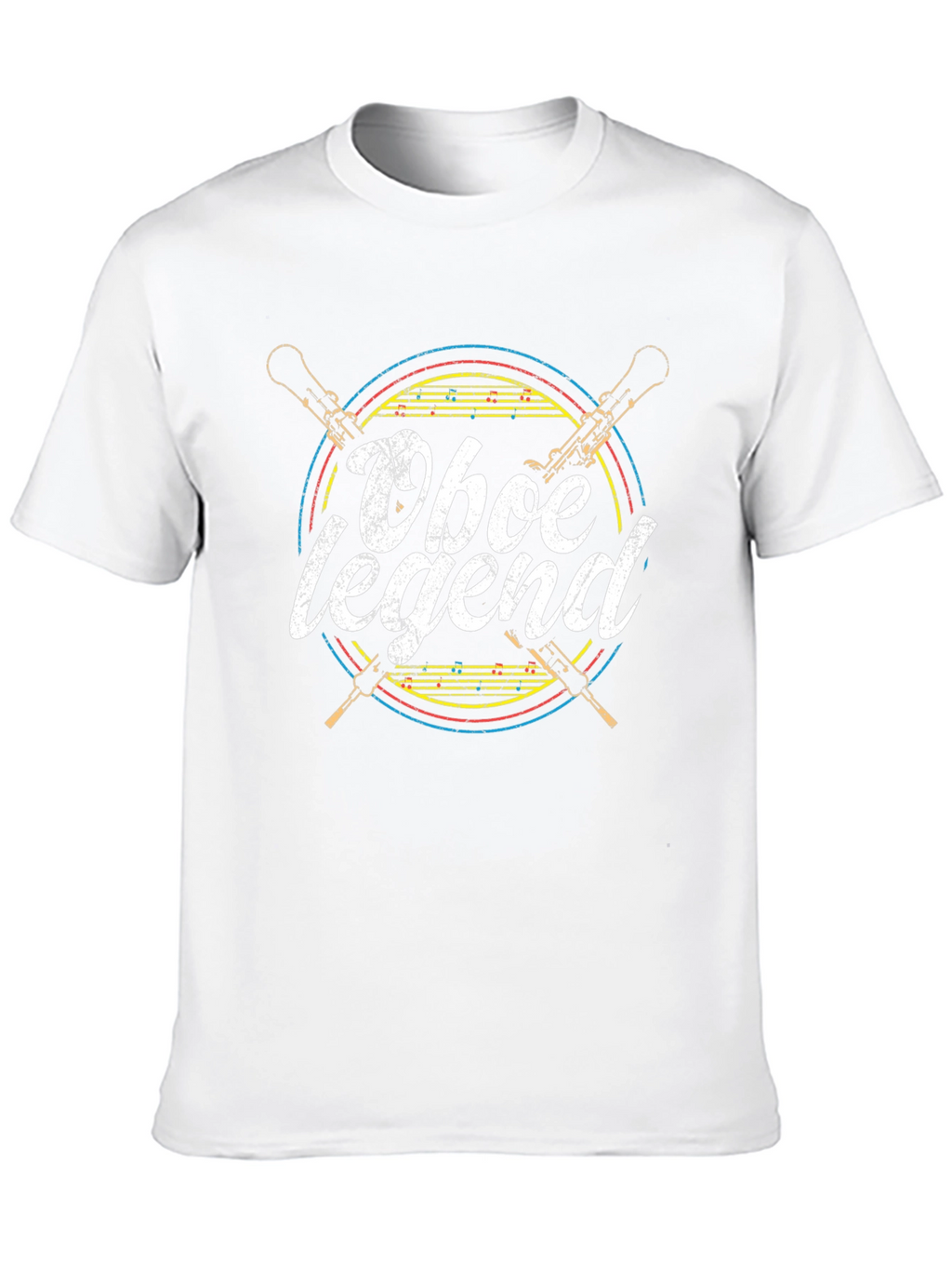 Oboe Legend Graphic Tee - Musicians T-Shirt