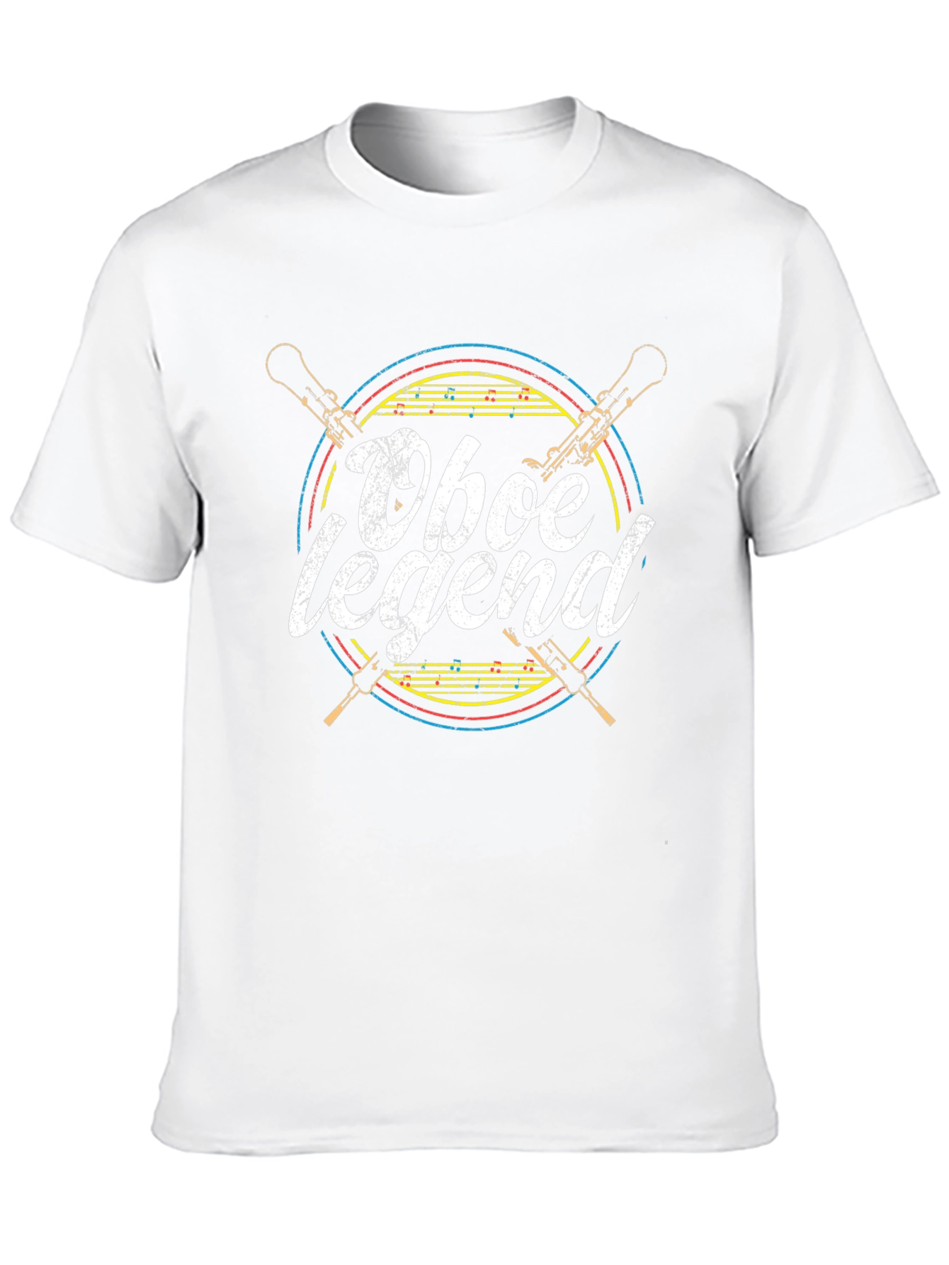 Oboe Legend Graphic Tee - Musicians T-Shirt