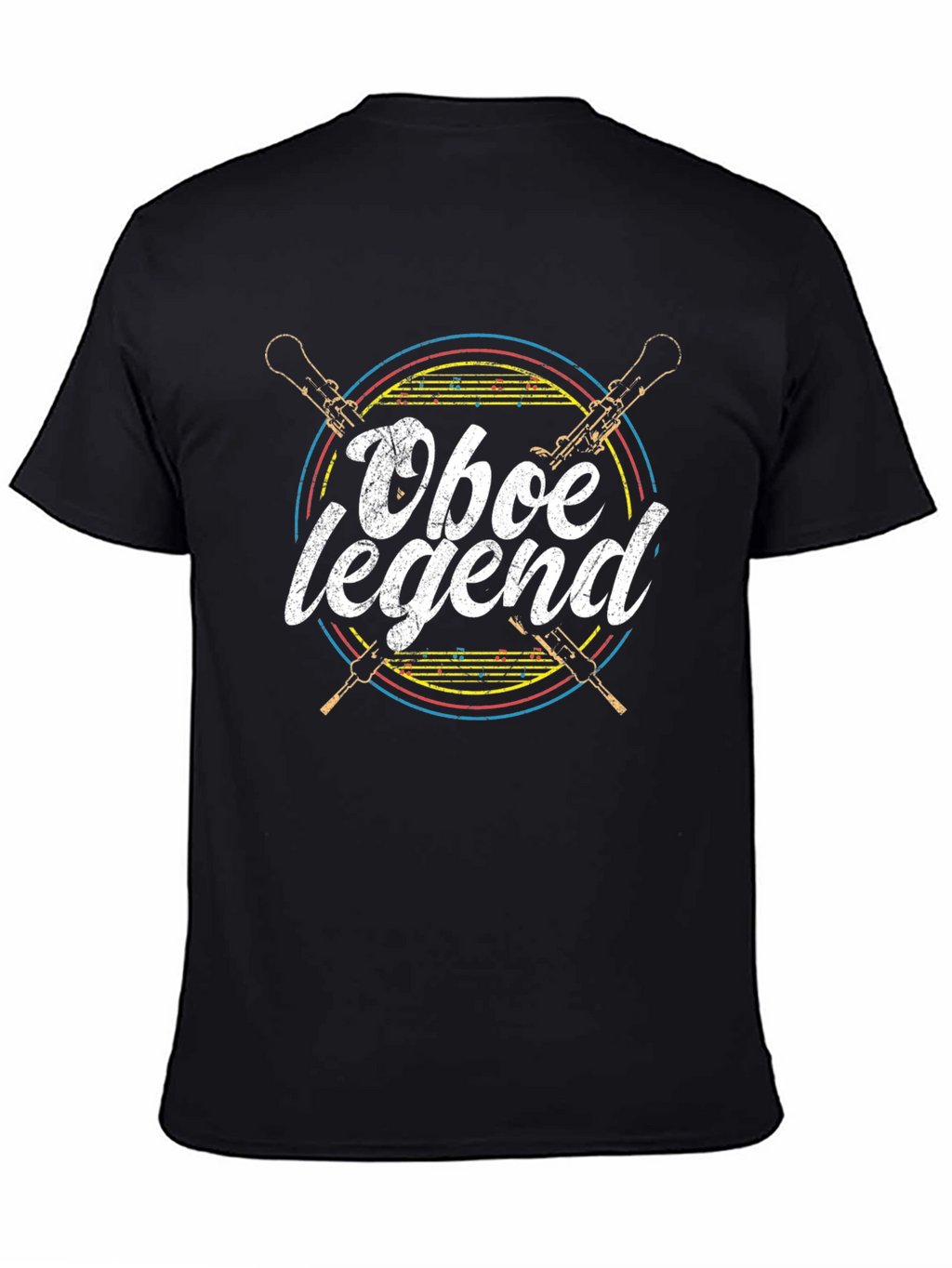 Oboe Legend Graphic Tee - Musicians T-Shirt