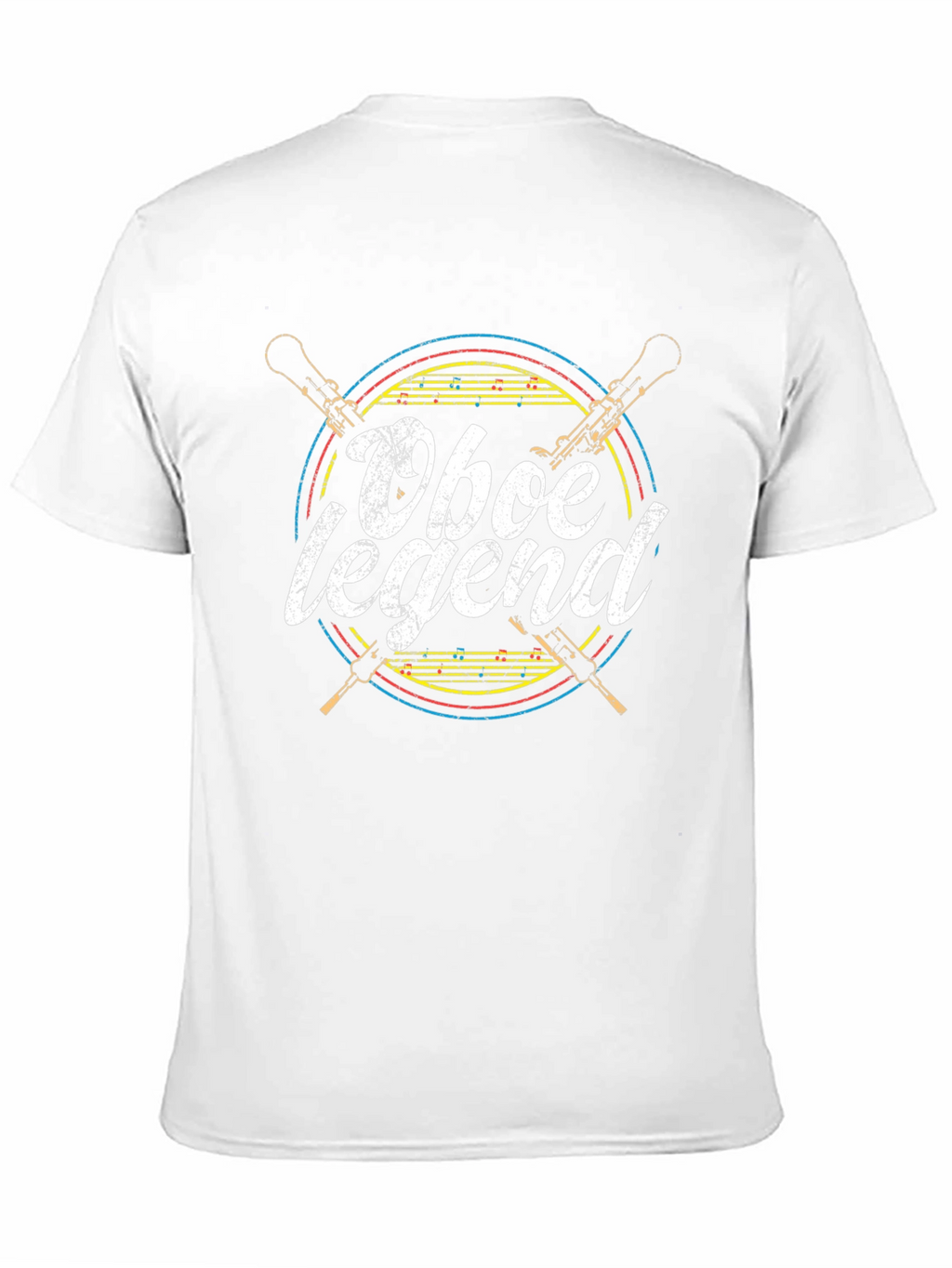 Oboe Legend Graphic Tee - Musicians T-Shirt