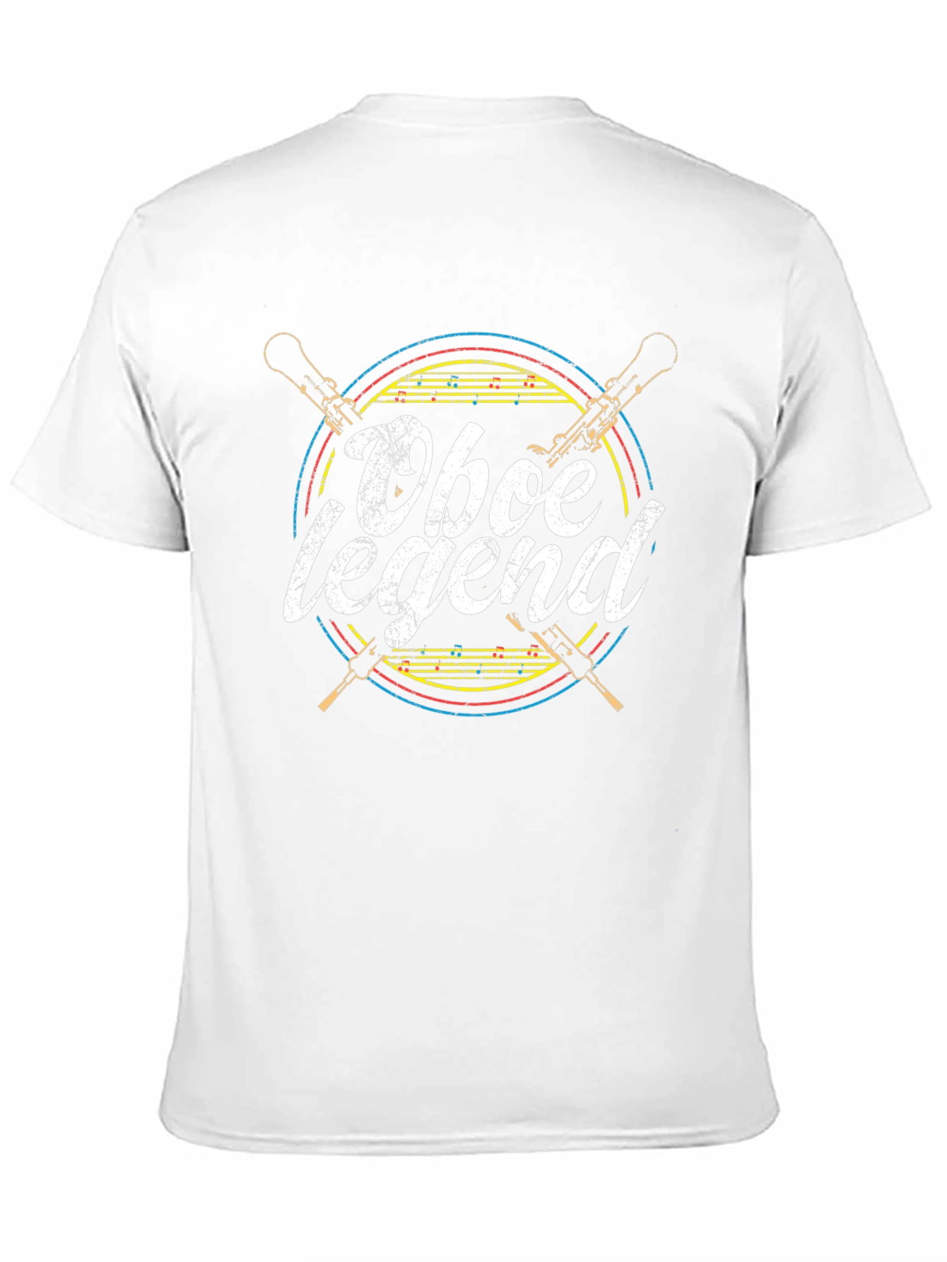 Oboe Legend Graphic Tee - Musicians T-Shirt