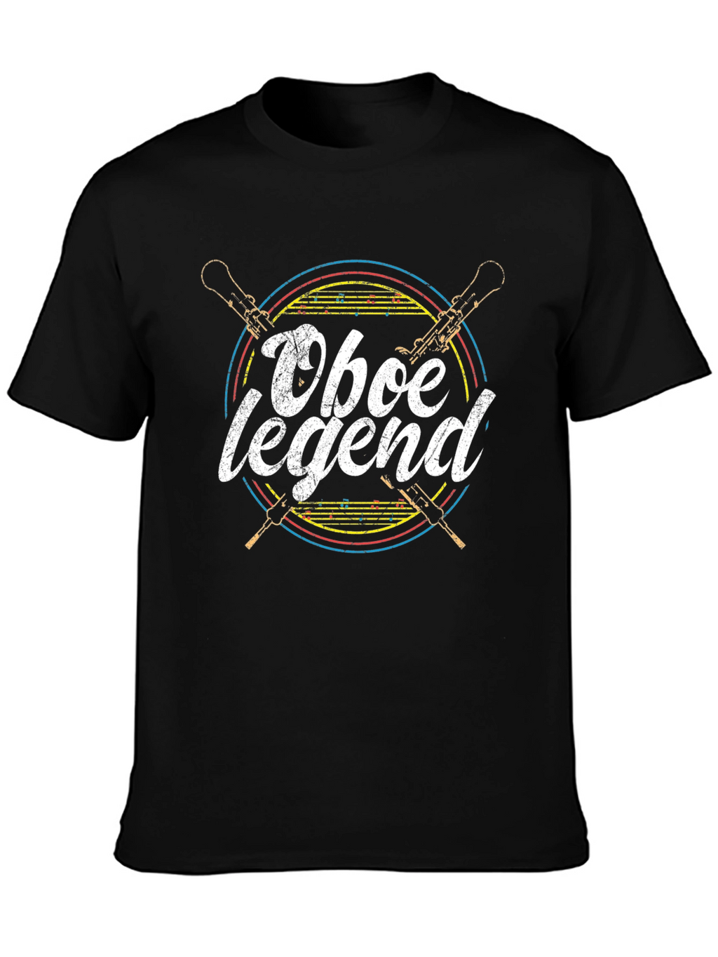 Oboe Legend Graphic Tee - Musicians T-Shirt