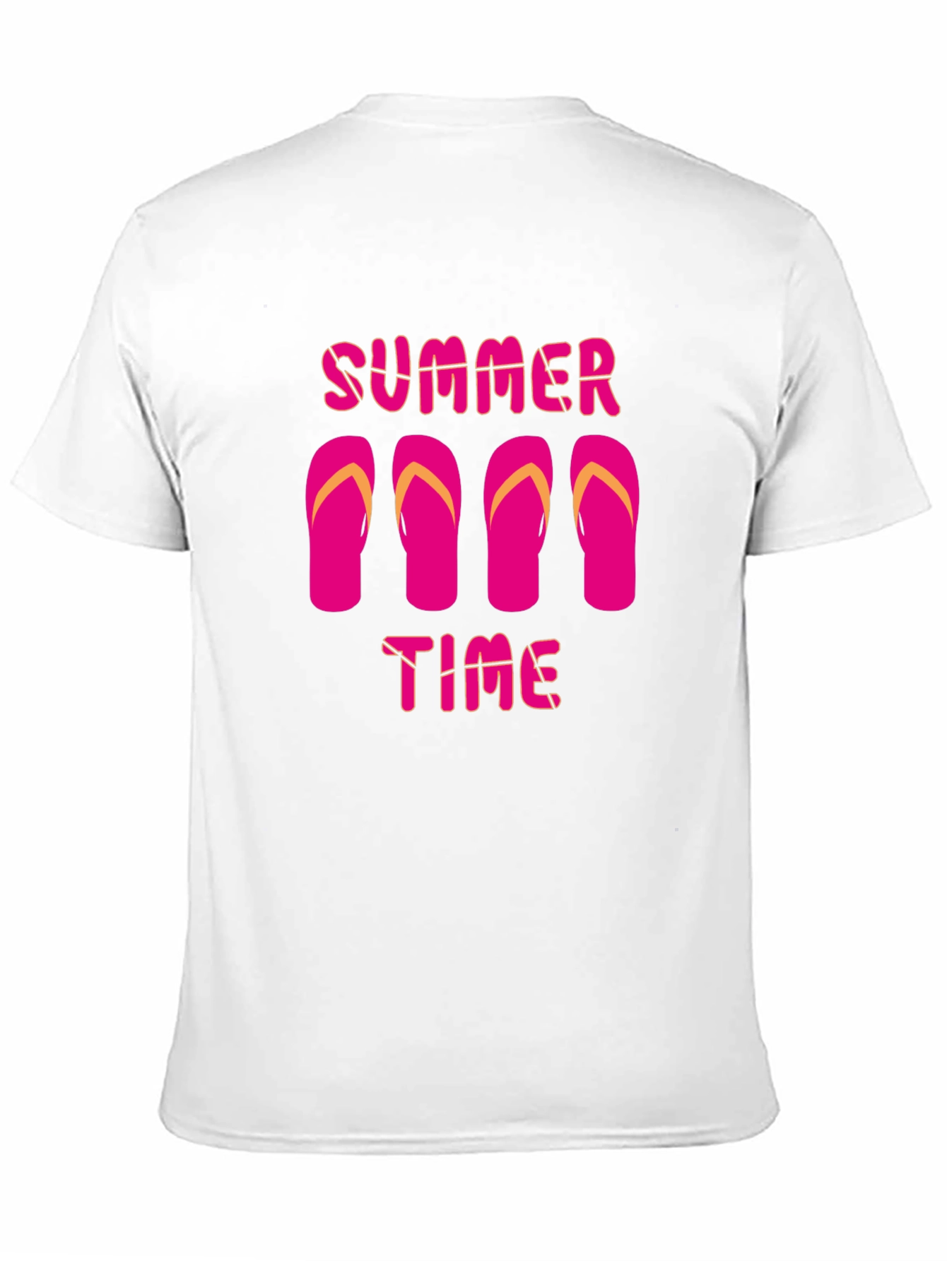 Summer Time Flip Flop Graphic T-Shirt