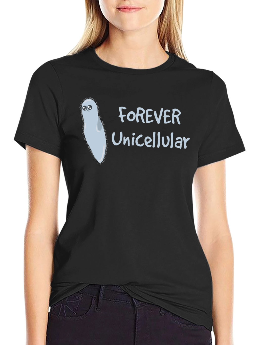Forever Unicellular Black T-Shirt