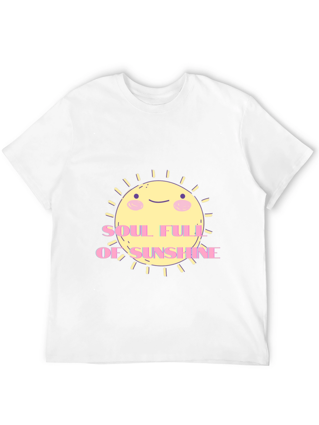 Soulful Sunshine Graphic Tee - Black